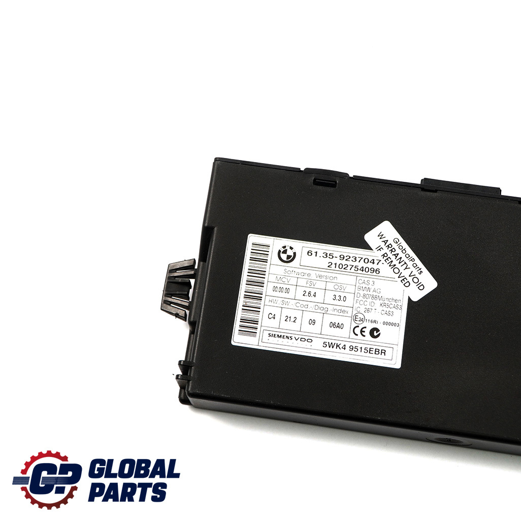 BMW E90 E91 LCI N47N 318d 143HP Engine ECU Kit DDE 8510832 CAS3 + Key Manual