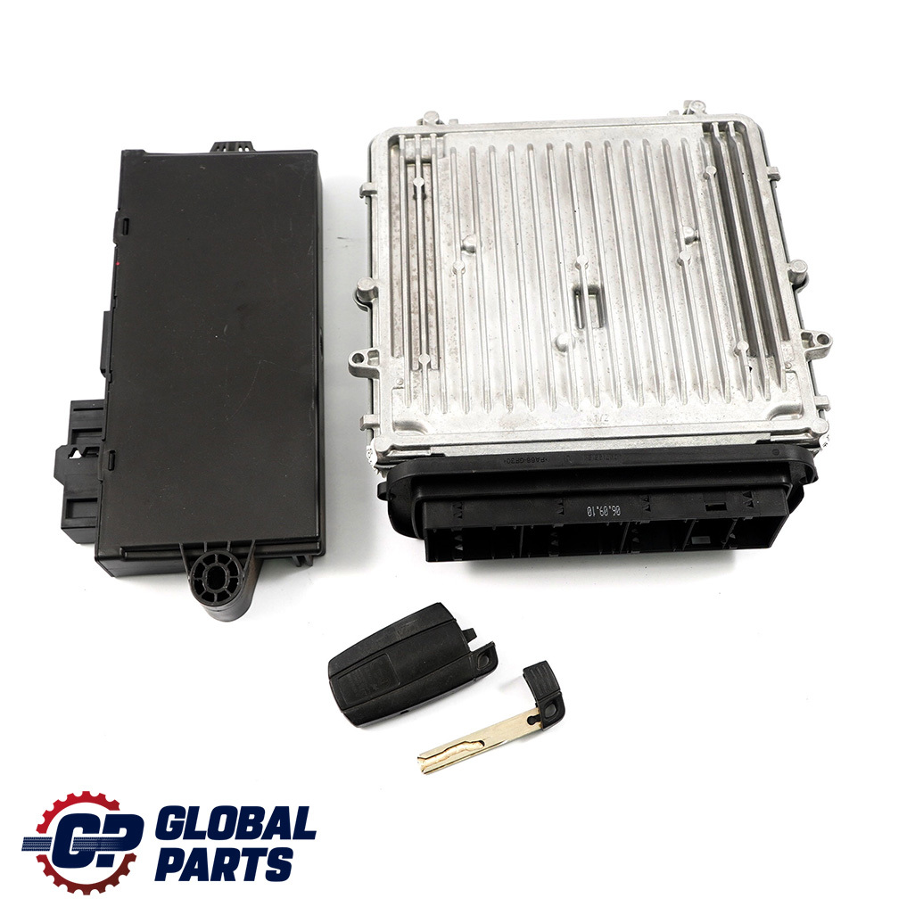 BMW E90 E91 LCI N47N 318d 143HP Engine ECU Kit DDE 8510832 CAS3 + Key Manual