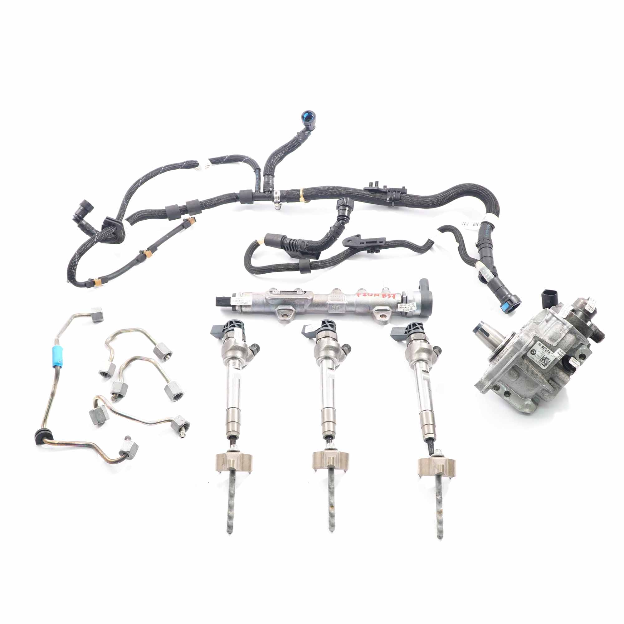 BMW F20 F21 LCI 114d 116d Diesel B37 Set Fuel Pump Injector Injection System