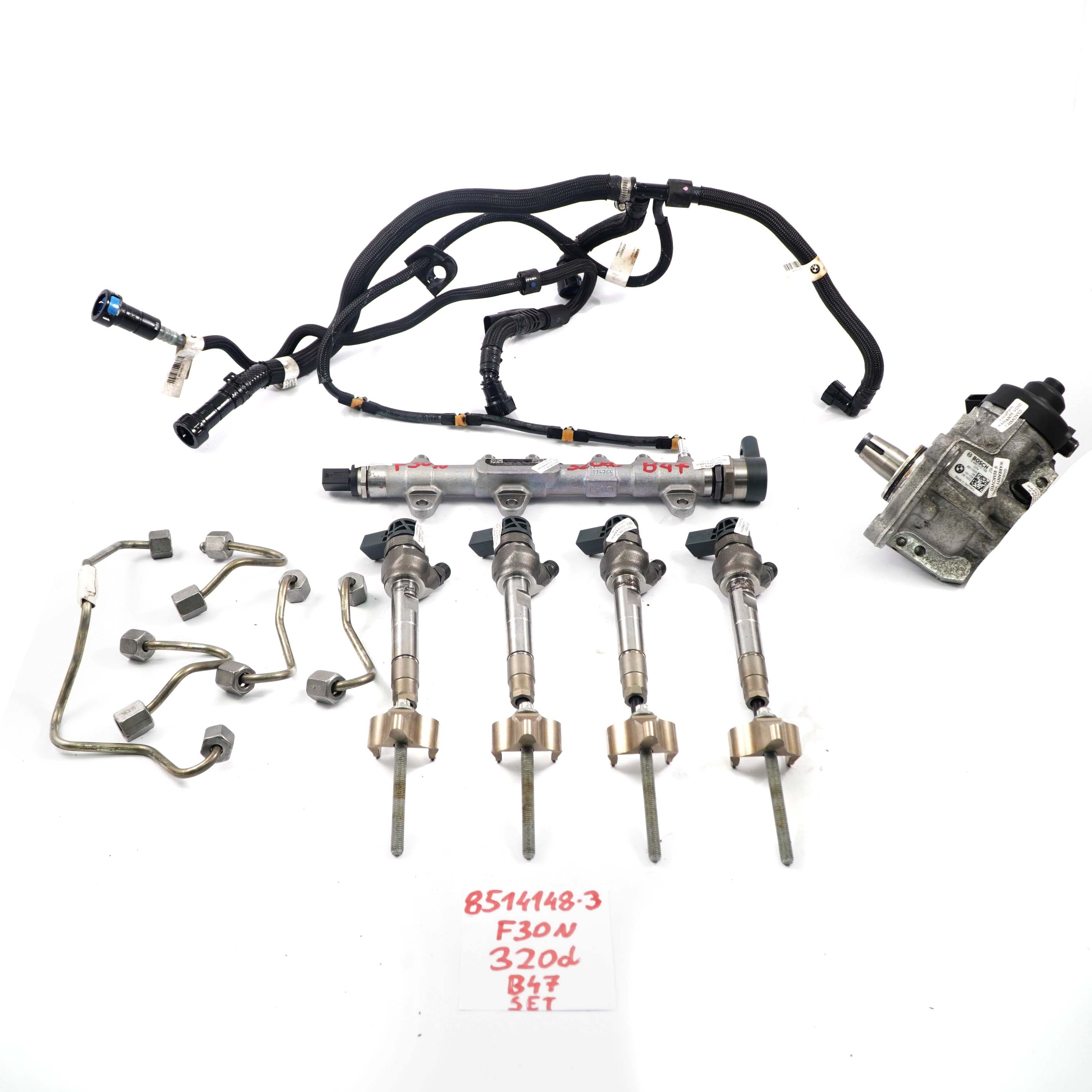 BMW 1 3 Series F20 F21 F30 LCI 120d 320d Diesel B47 Set Fuel Injection System