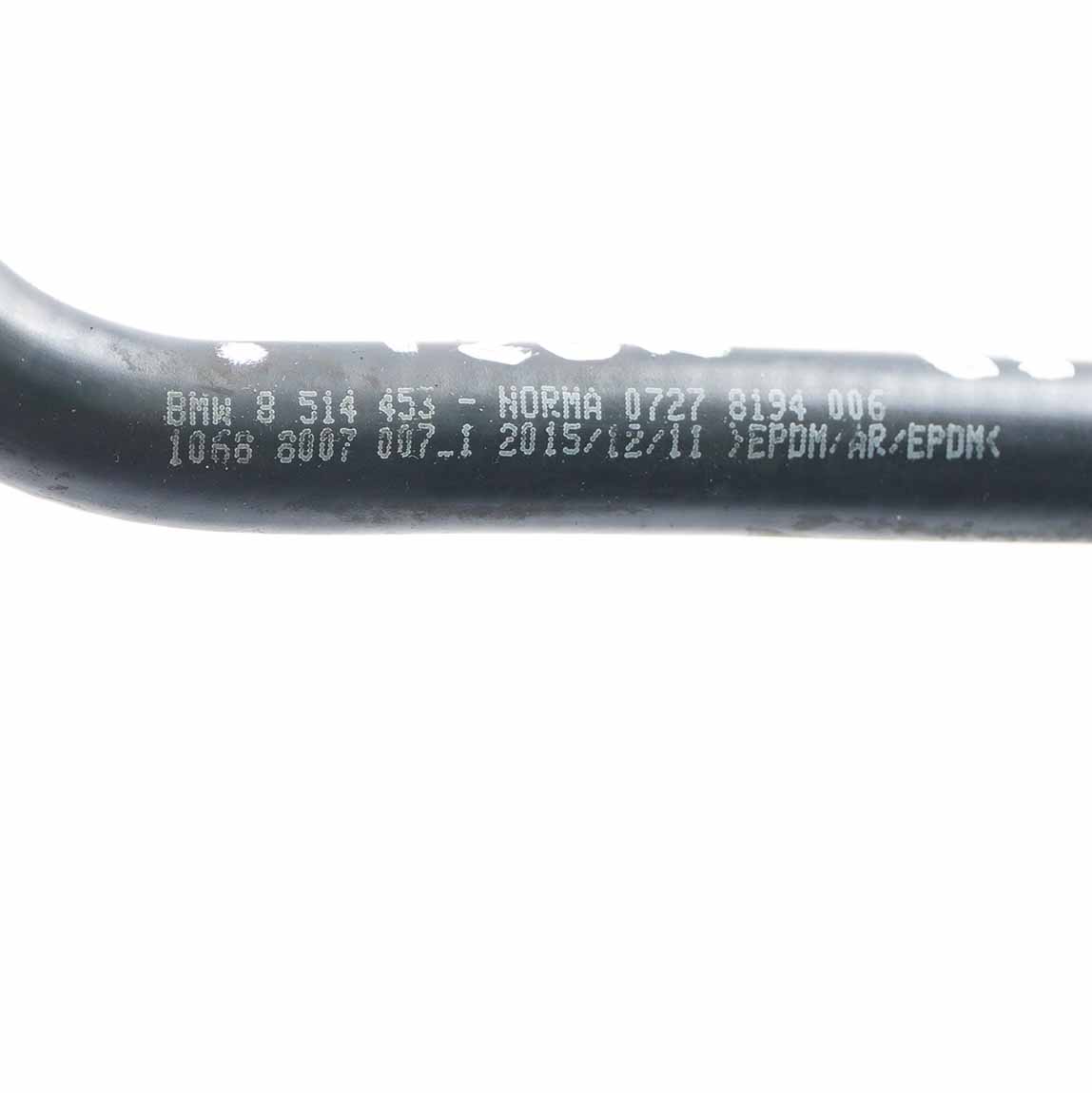 Coolant Pipe BMW F20 LCI B37 Expansion Tank Cylinder Head Cooling Hose 8514453