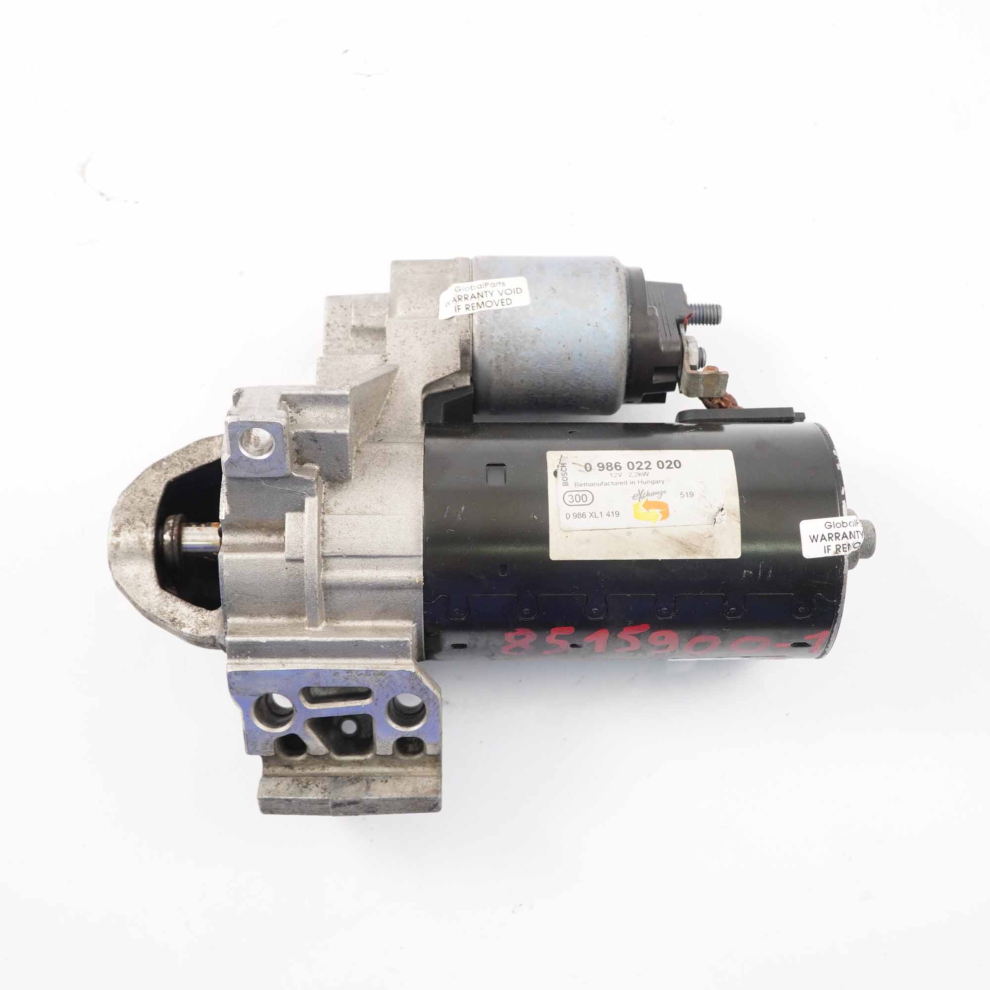 Engine Starter Motor BMW X5 E70 LCI F01 N57 Diesel Starter Actuator 8515900