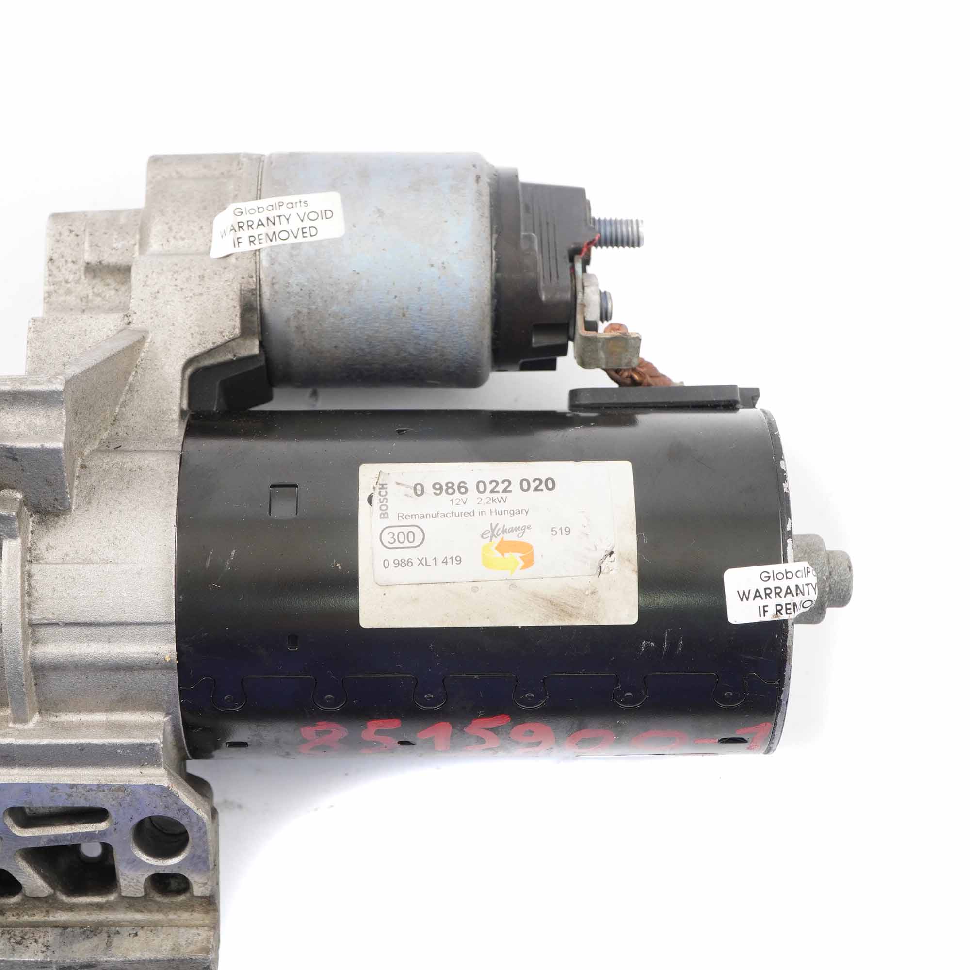 Engine Starter Motor BMW X5 E70 LCI F01 N57 Diesel Starter Actuator 8515900