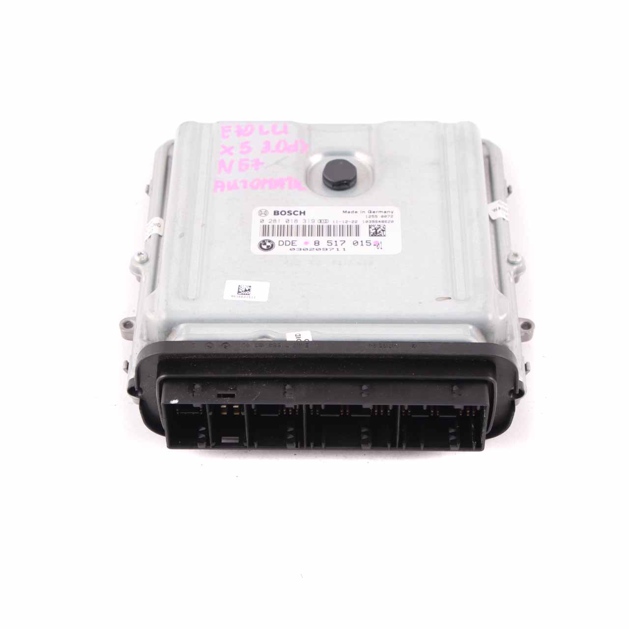 BMW X5 E70 X6 E71 30dX Diesel N57 245HP Engine Control Unit ECU DDE 8517015