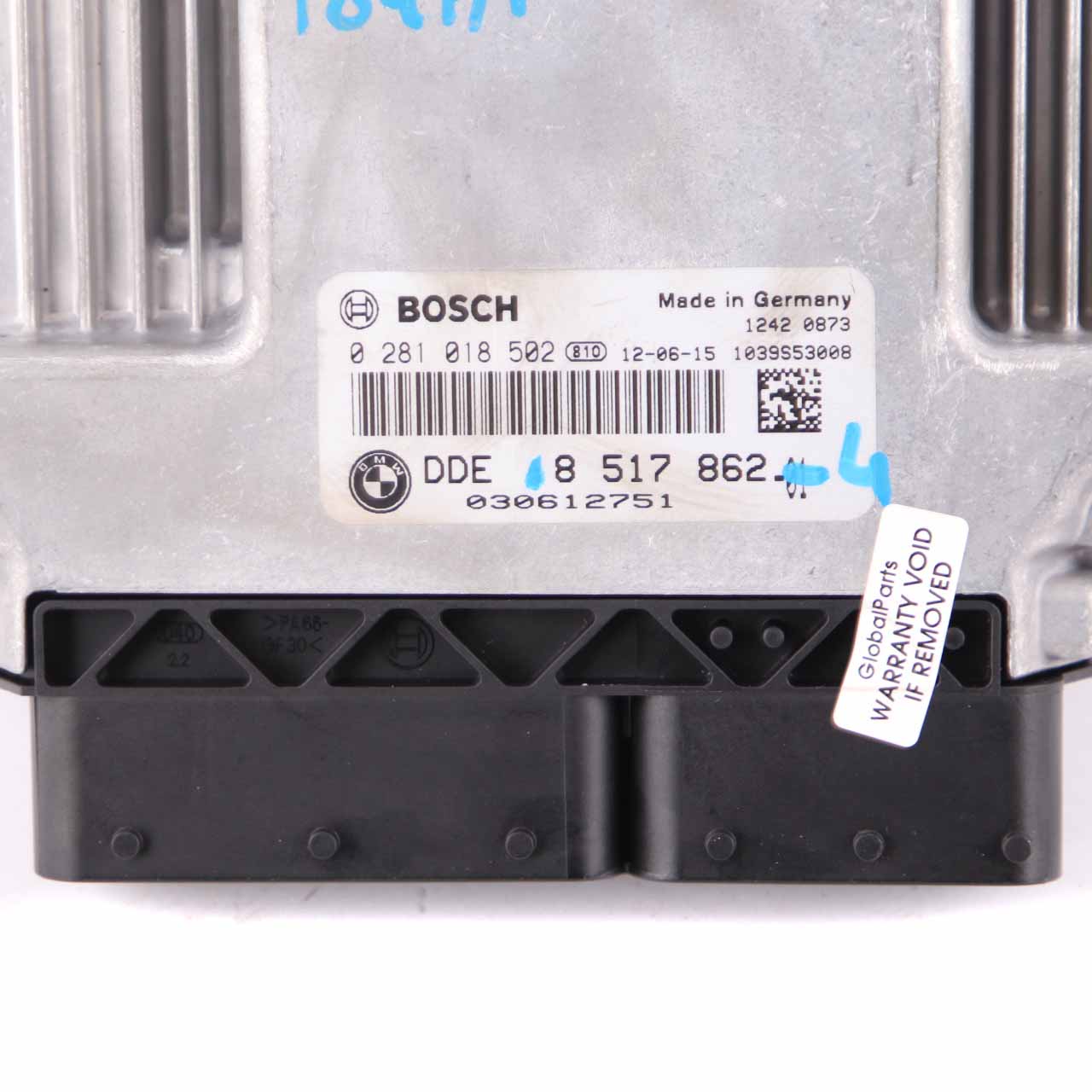 BMW X3 F25 20dX Diesel N47N 184HP Engine Module ECU Kit DDE 8517862 Key CAS4