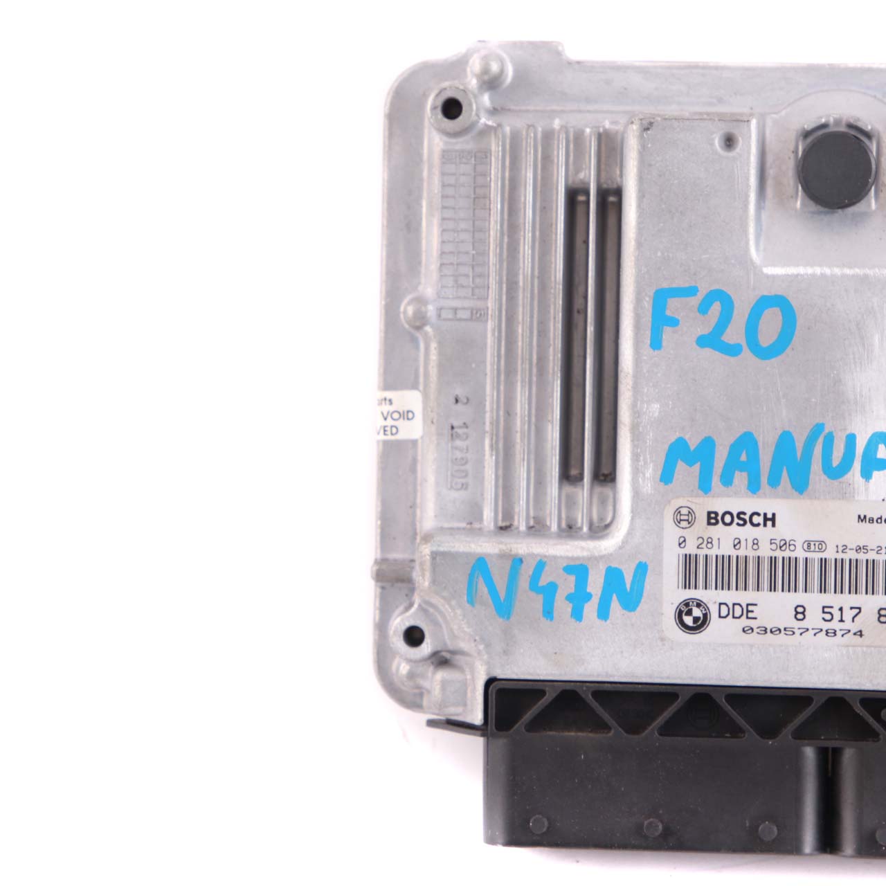 BMW F20 F21 F30 116d 316d Diesel N47N Engine Control Unit ECU DDE 8517874 Manual