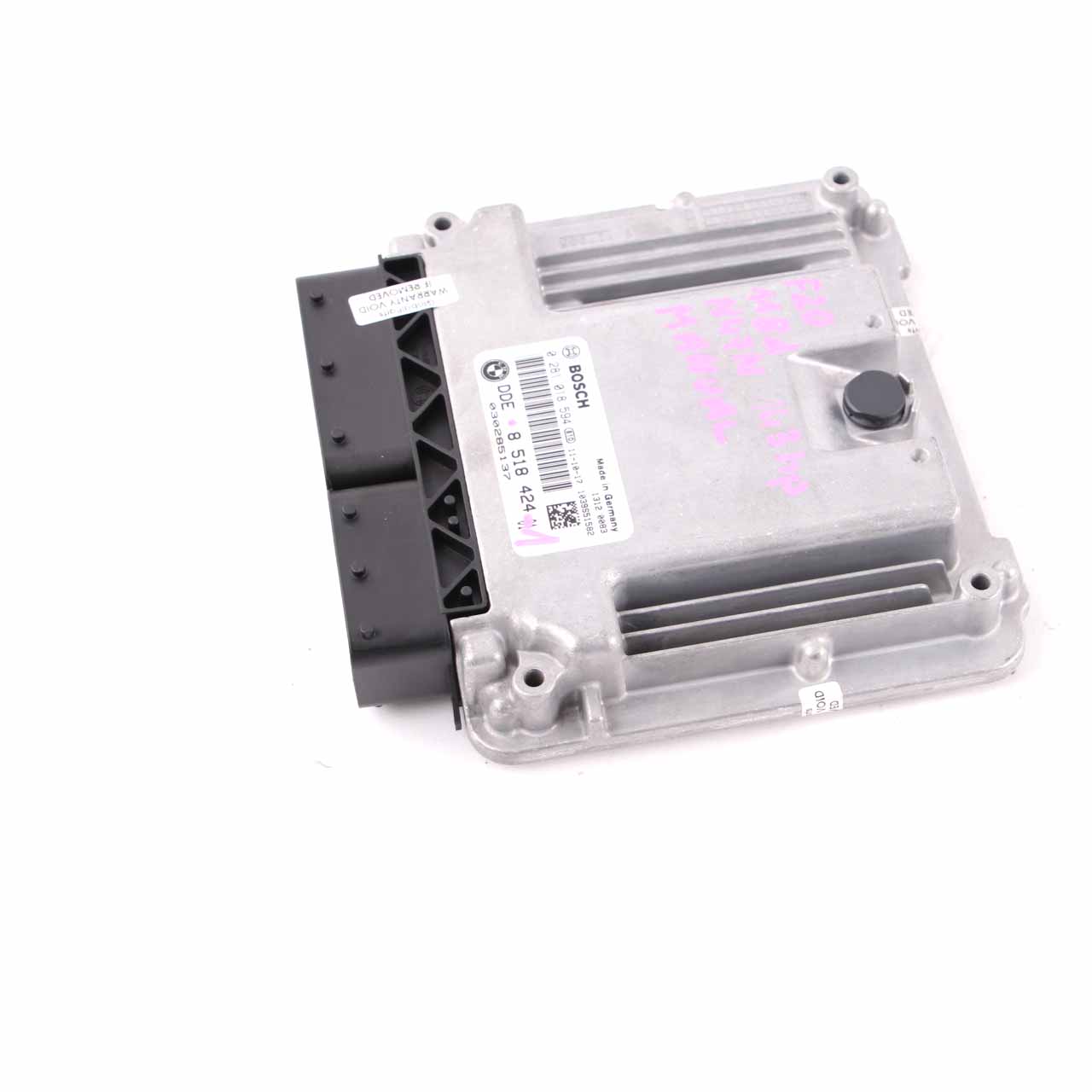 BMW F20 F30 118d 318d N47N 143HP Engine Control Unit ECU DDE 8518424 Manual