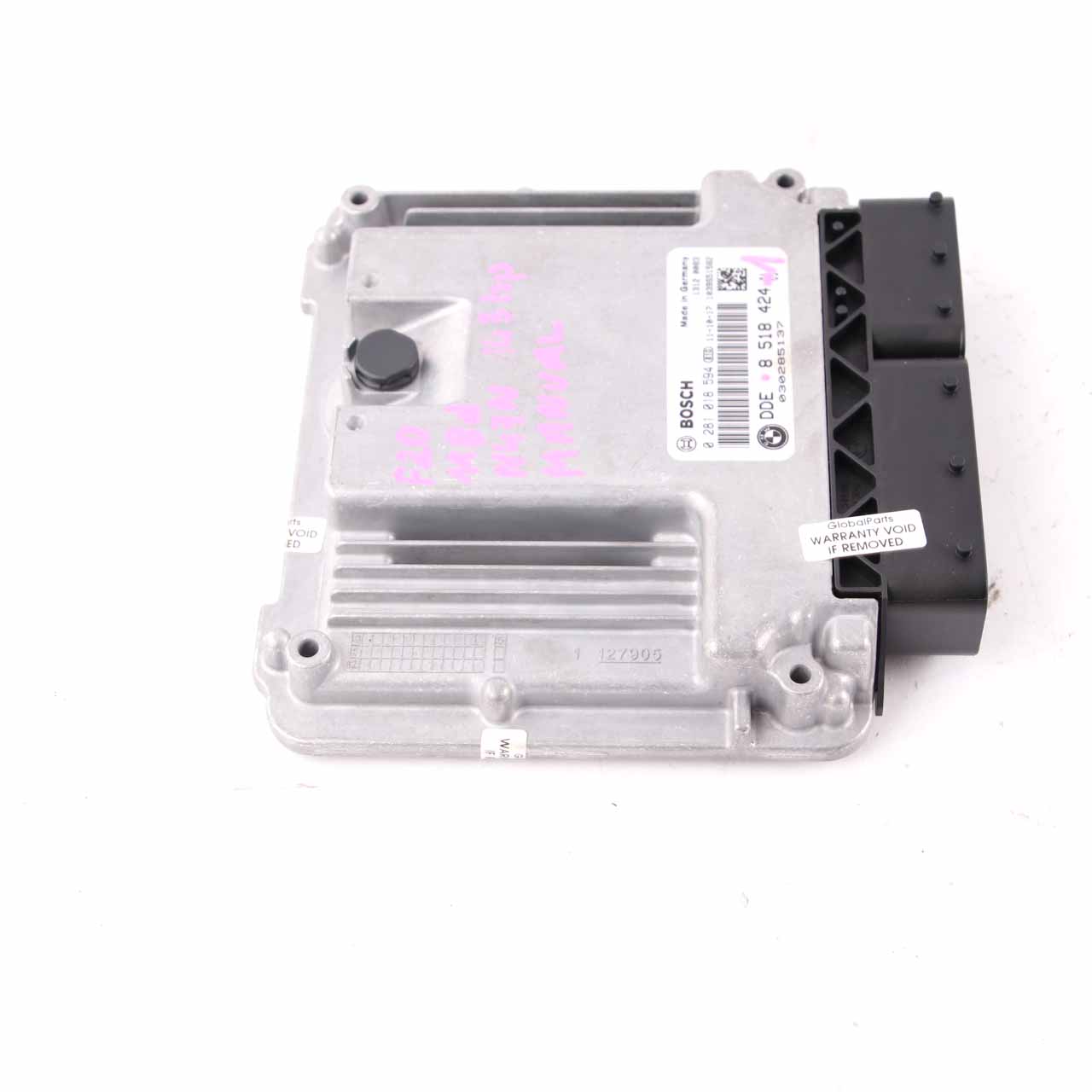 BMW F20 F30 118d 318d N47N 143HP Engine Control Unit ECU DDE 8518424 Manual