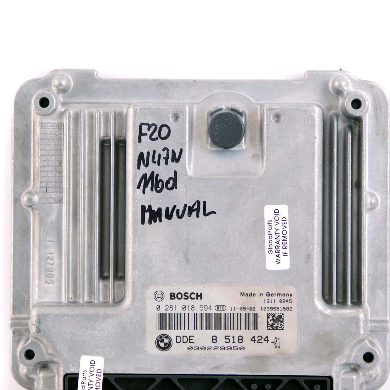 BMW F20 F30 F31 116d 316d N47N 116HP Engine Control Unit ECU DDE 8518424 Manual