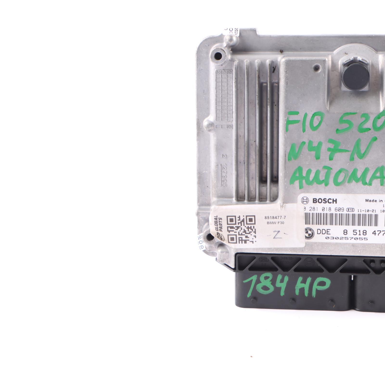 BMW F20 120d F30 320d F10 520d 184HP N47N Engine Unit ECU DDE 8518477 Automatic