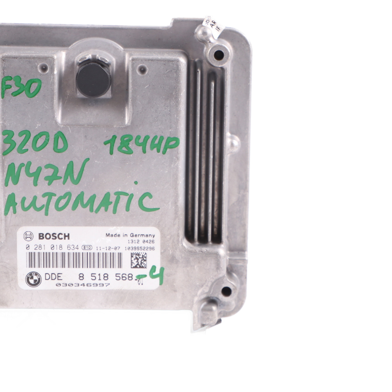 BMW F20 F30 F32 120d 320d 420d N47N 184HP Engine Unit ECU DDE 8518568 Automatic