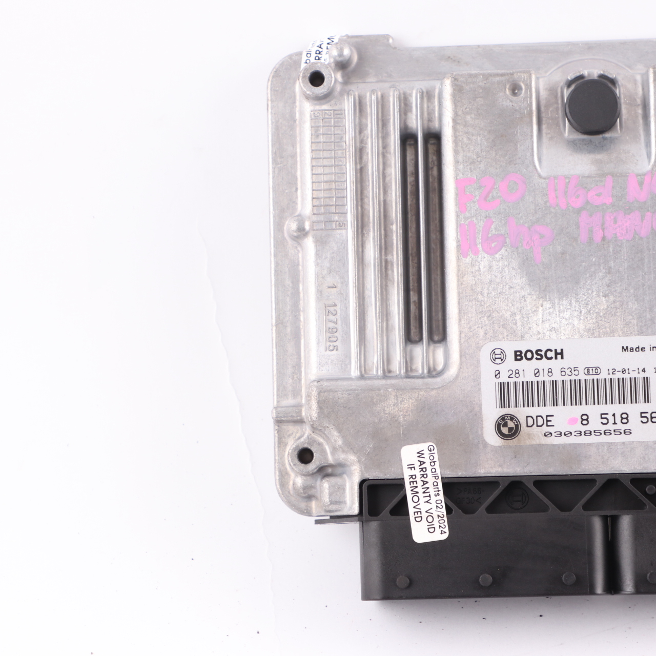 BMW F20 F21 F30 F31 N47N 116d 316d ECU Control Unit Module DDE 8518569 Manual