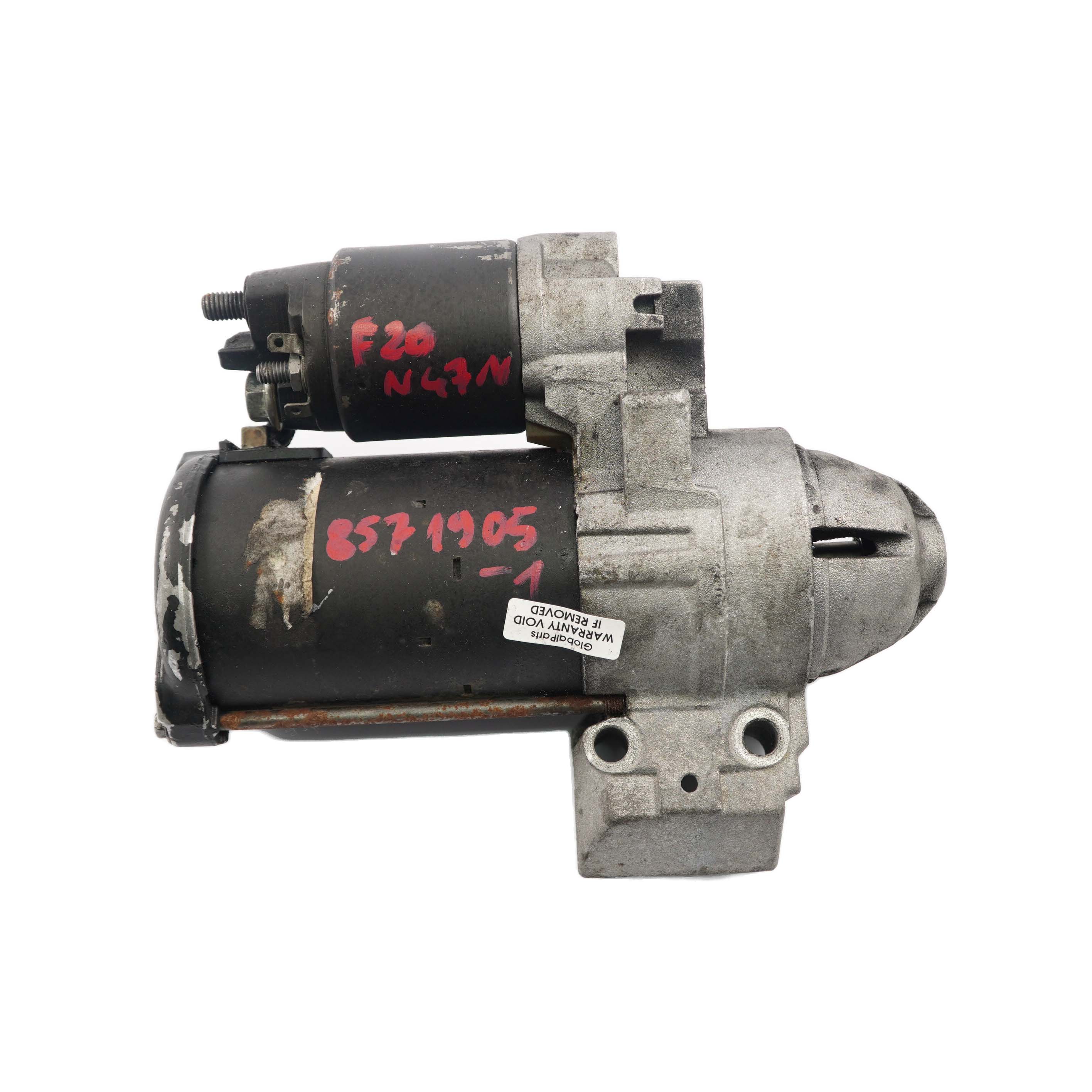 BMW 1 2 3 Series F20 F21 F22 F30 N47N Diesel Engine Starter Motor 8571905