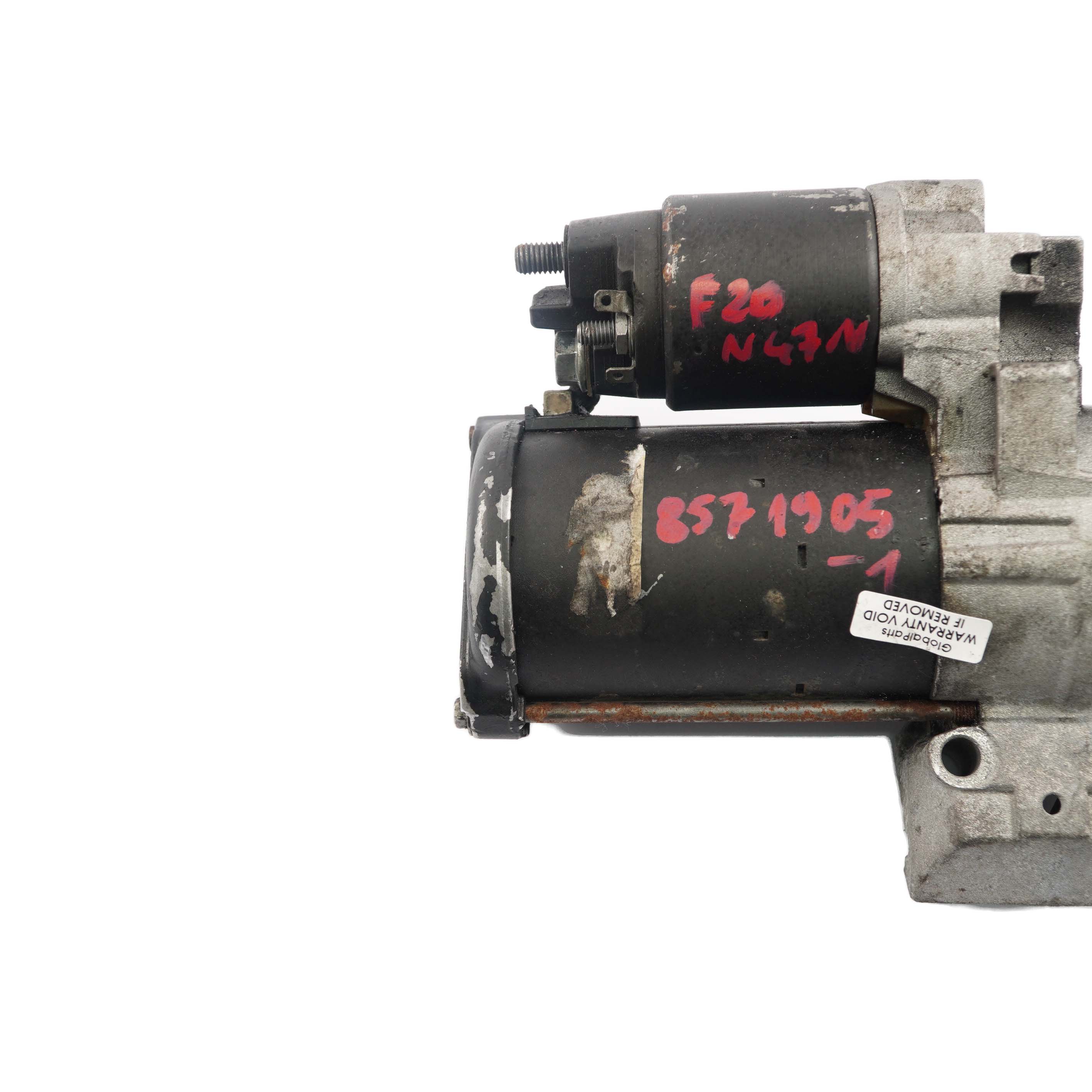 BMW 1 2 3 Series F20 F21 F22 F30 N47N Diesel Engine Starter Motor 8571905