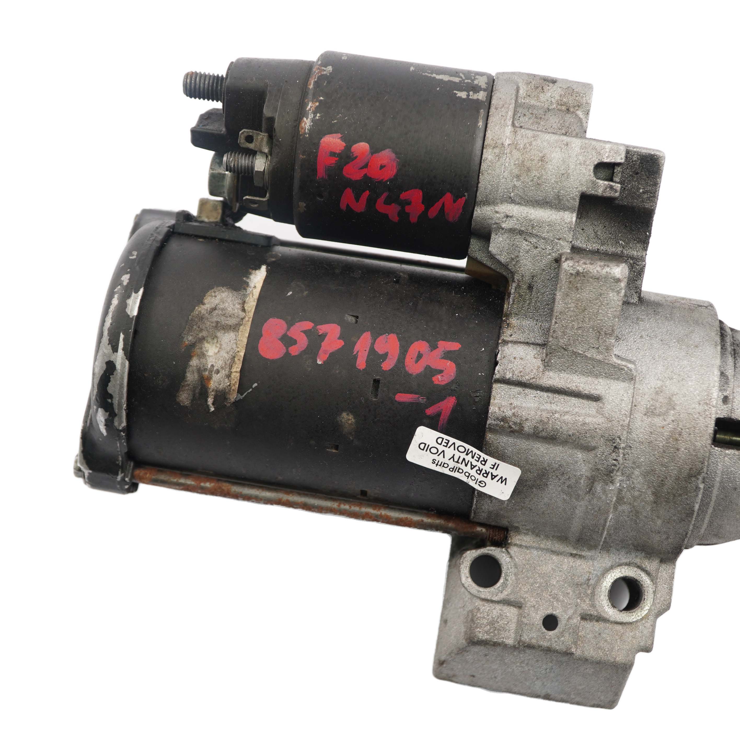 BMW 1 2 3 Series F20 F21 F22 F30 N47N Diesel Engine Starter Motor 8571905