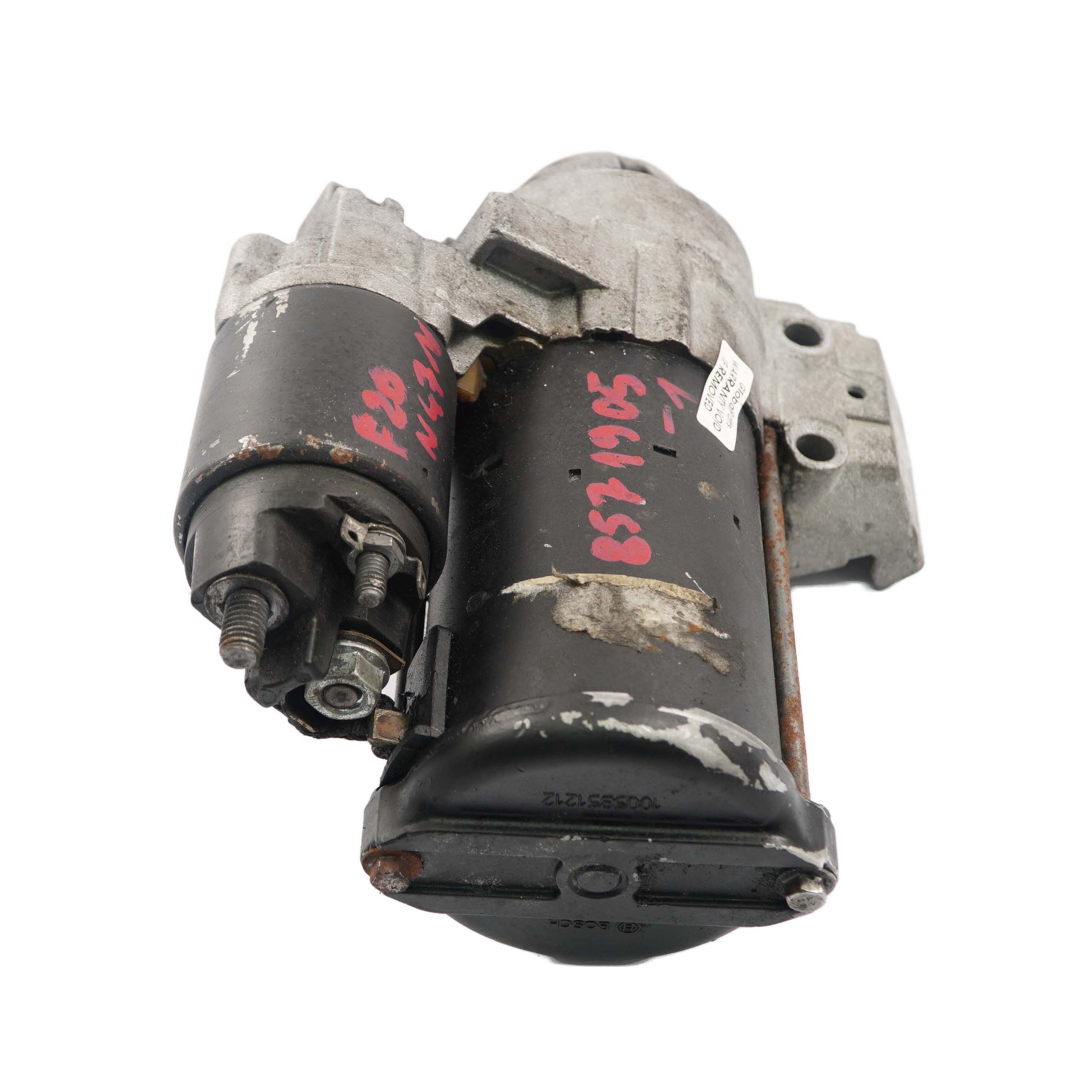 BMW 1 2 3 Series F20 F21 F22 F30 N47N Diesel Engine Starter Motor 8571905