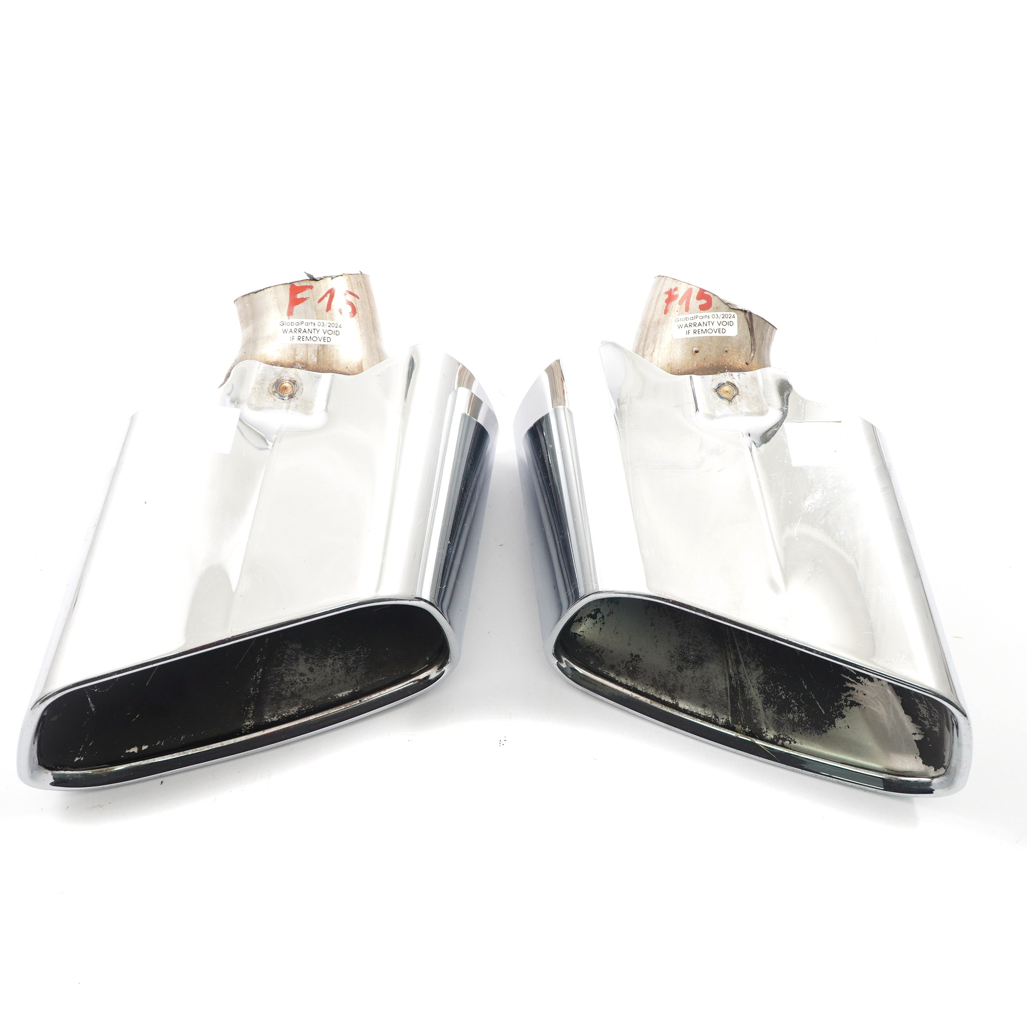 Exhaust Tips BMW X5 F15 M Performance Muffler Pipe Left Right Set P337A