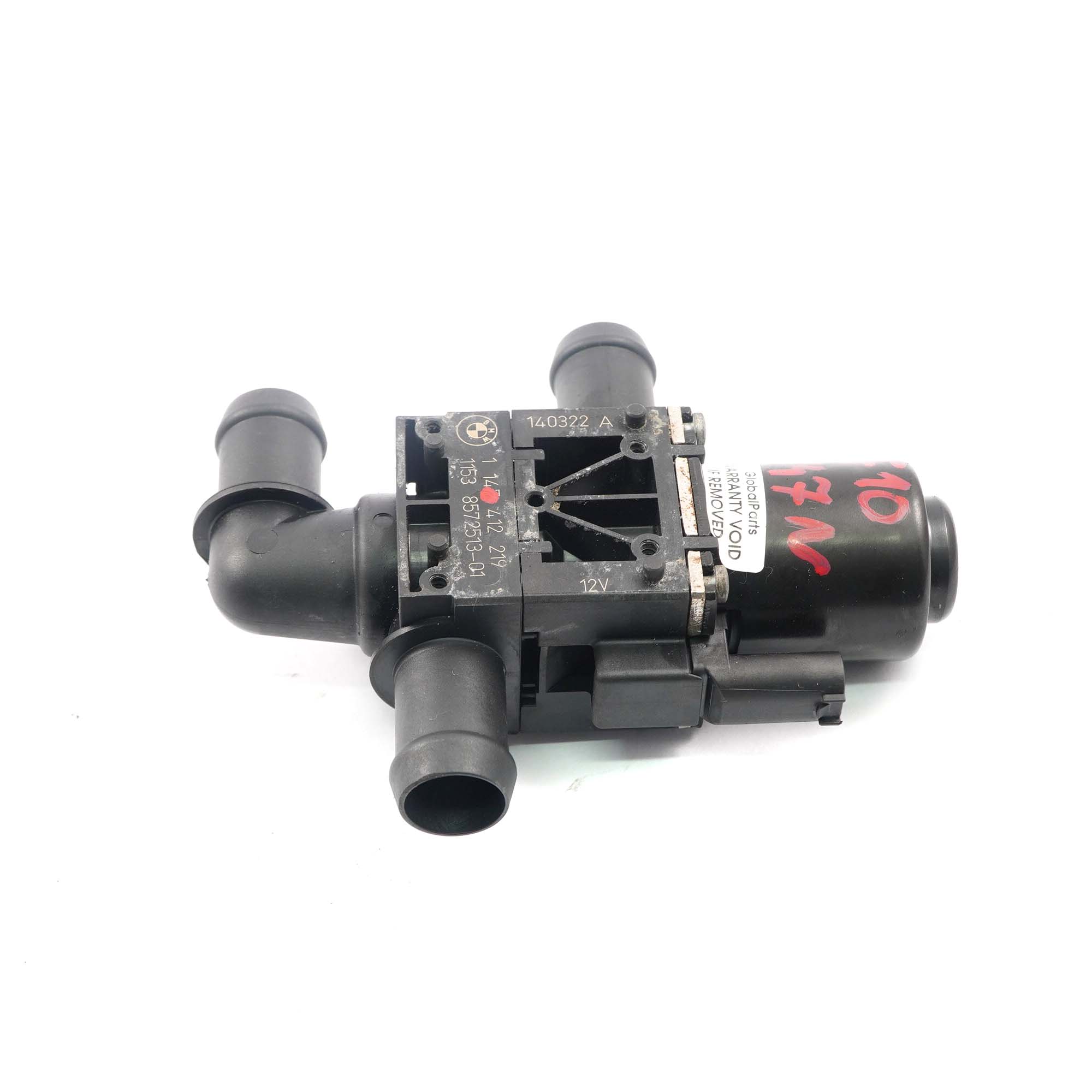 Coolant Water Valve BMW F10 X3 F25 Engine Cooling System N47N 520d 20dX 8572513