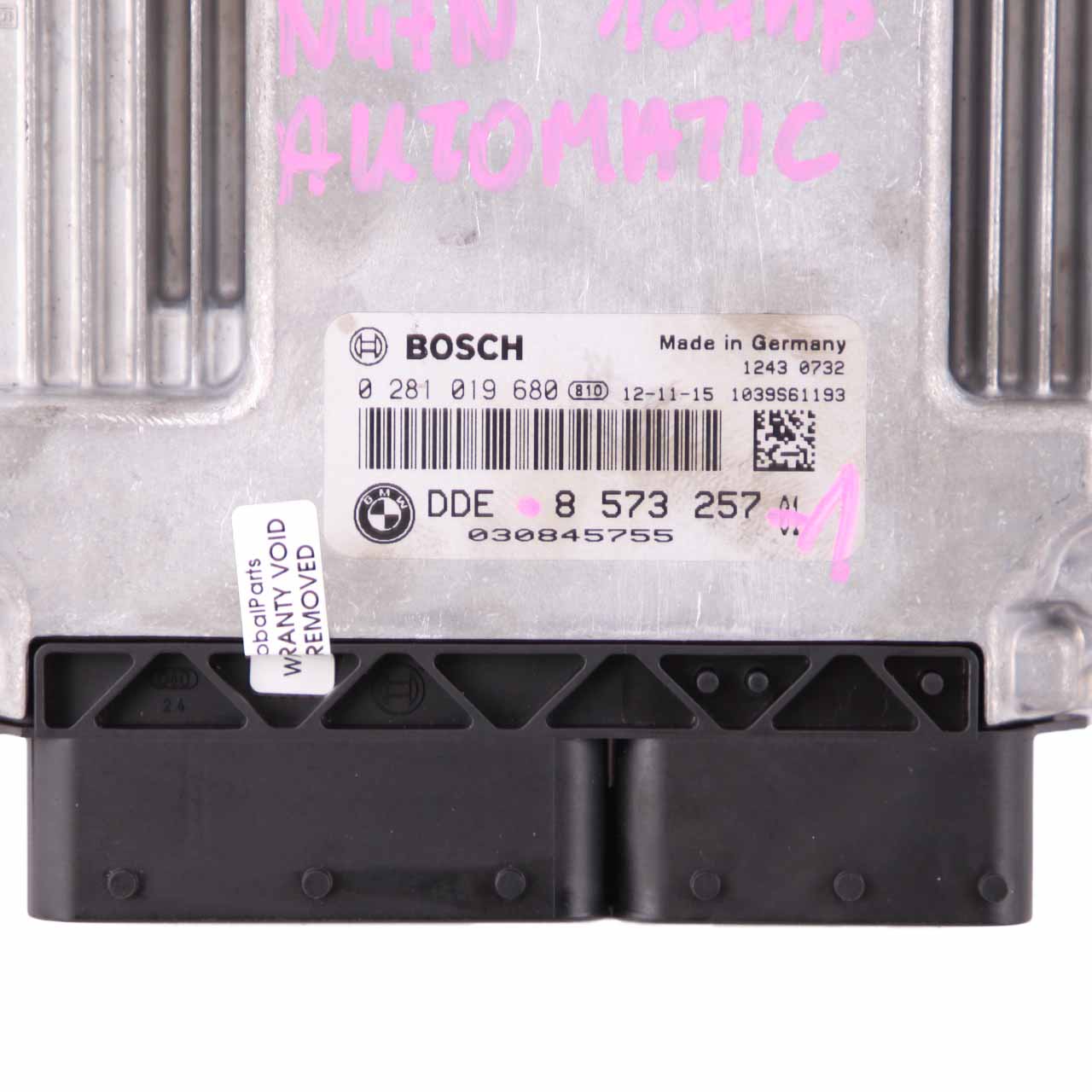 BMW F20 F30 F32 120d 320d 420d Diesel N47N 184HP ECU Kit DDE 8573257 + Key + FEM