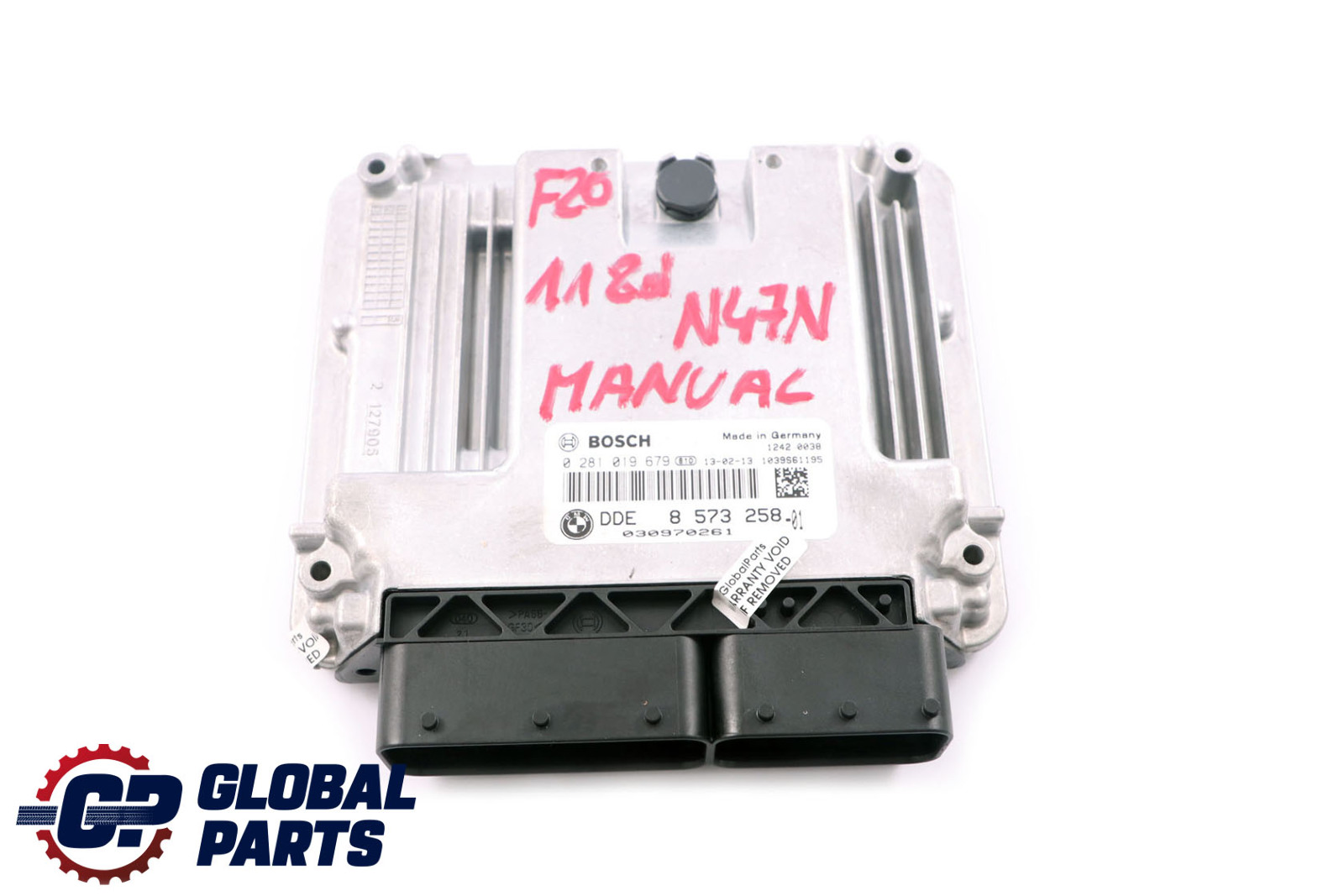 BMW F20 F21 F30 F31 116d 316d 118d 318d Diesel N47N Engine ECU 8573258 Manual