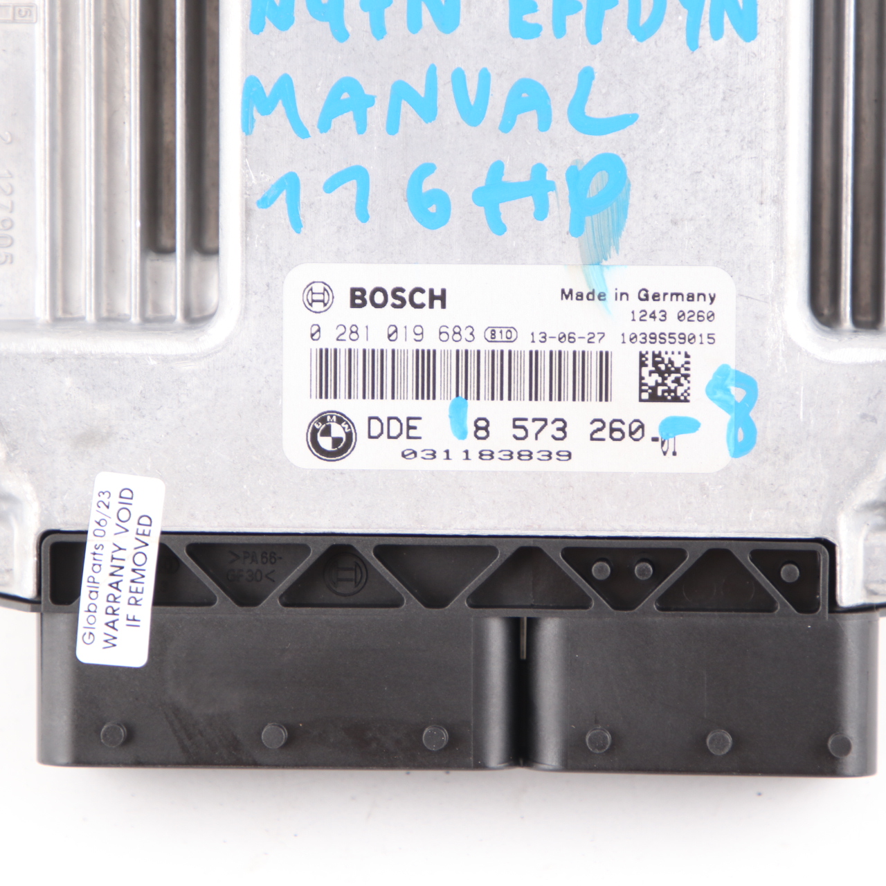 BMW F20 F21 116d ed Diesel N47N 116HP ECU Kit DDE 8573260 + Key + FEM Manual