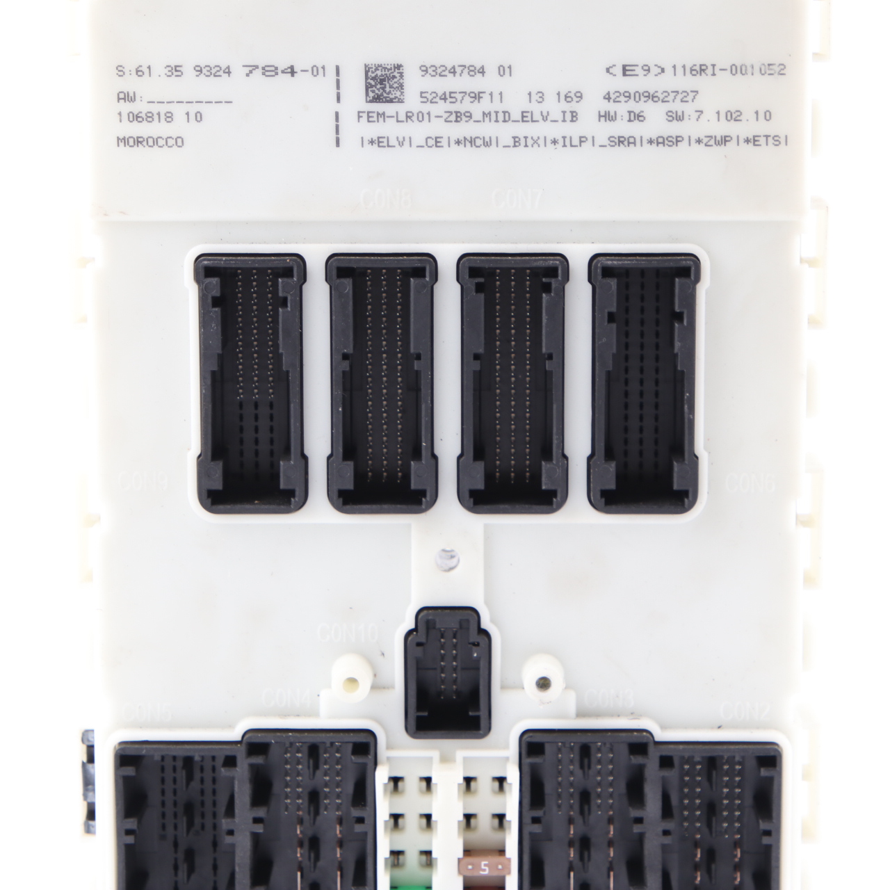 BMW F20 F21 116d ed Diesel N47N 116HP ECU Kit DDE 8573260 + Key + FEM Manual