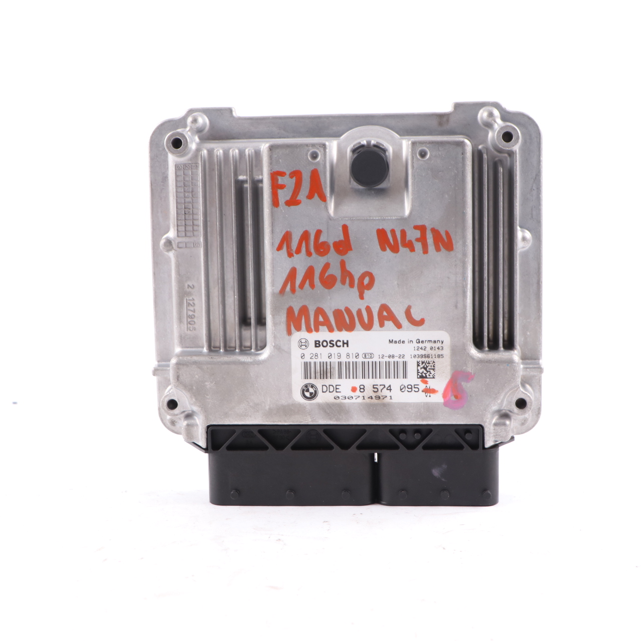 BMW F20 F21 F30 116d 316d Diesel N47N Engine ECU DDE 8574095 Key FEM Manual