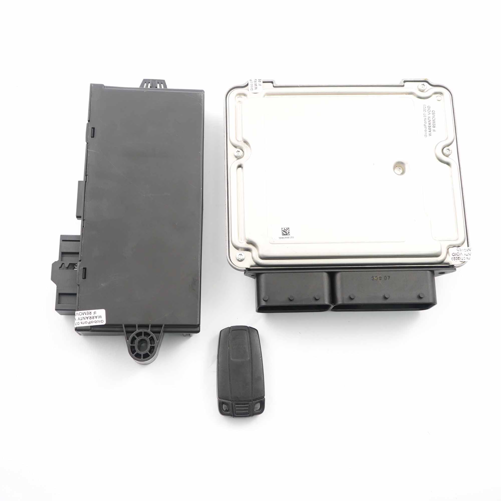 BMW X1 E84 18dX Diesel N47N Engine Unit ECU Kit DDE 8574351 + CAS3 + Key Manual