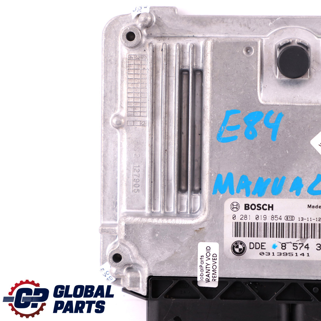 BMW X1 E84 16d 18d 18dX Diesel N47N Engine Control Unit ECU DDE 8574351 Manual