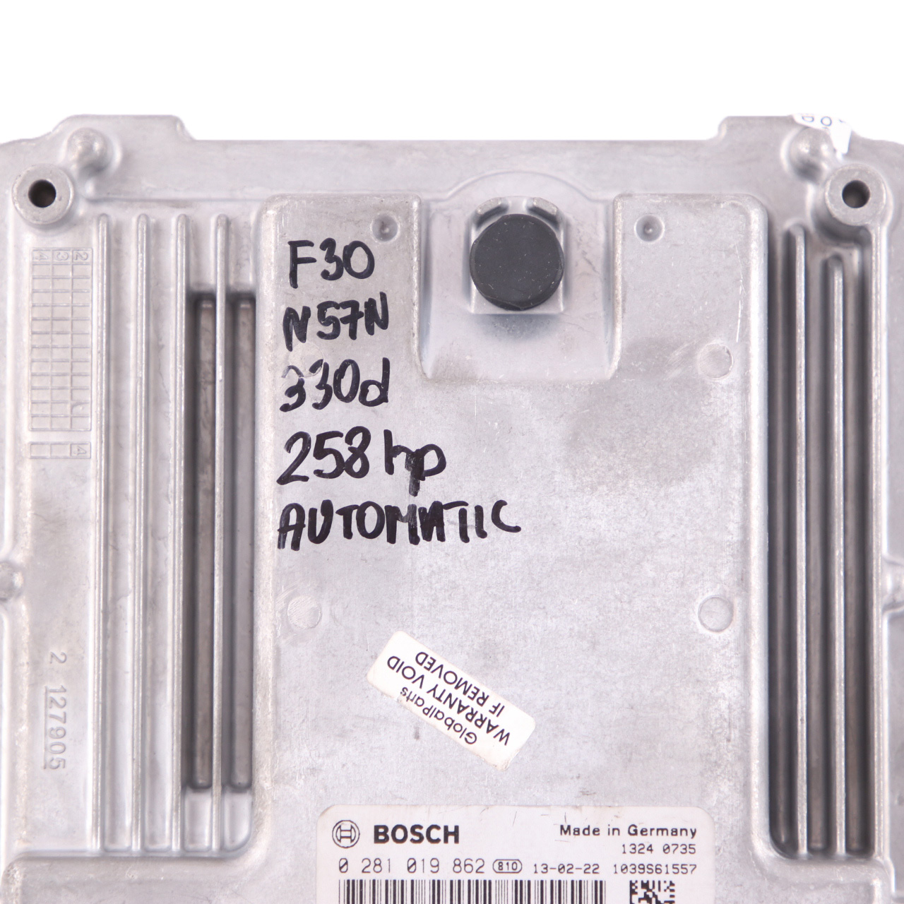 BMW F30 F32 330d 430d Diesel N57N Engine Control Unit ECU DDE 8574372 Automatic