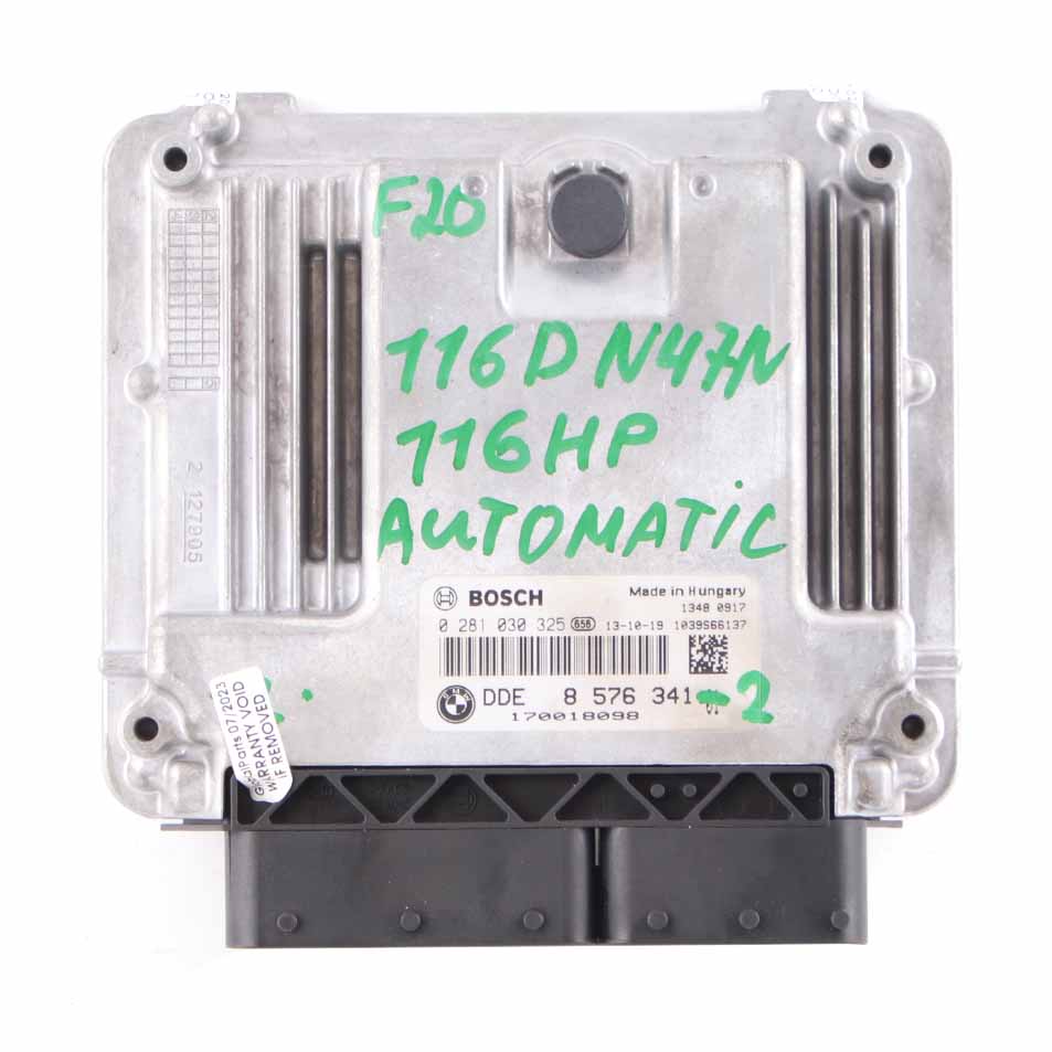 BMW F20 F21 F30 F31 116d 316d 116HP N47N ECU Kit DDE 8576341 + Key + FEM