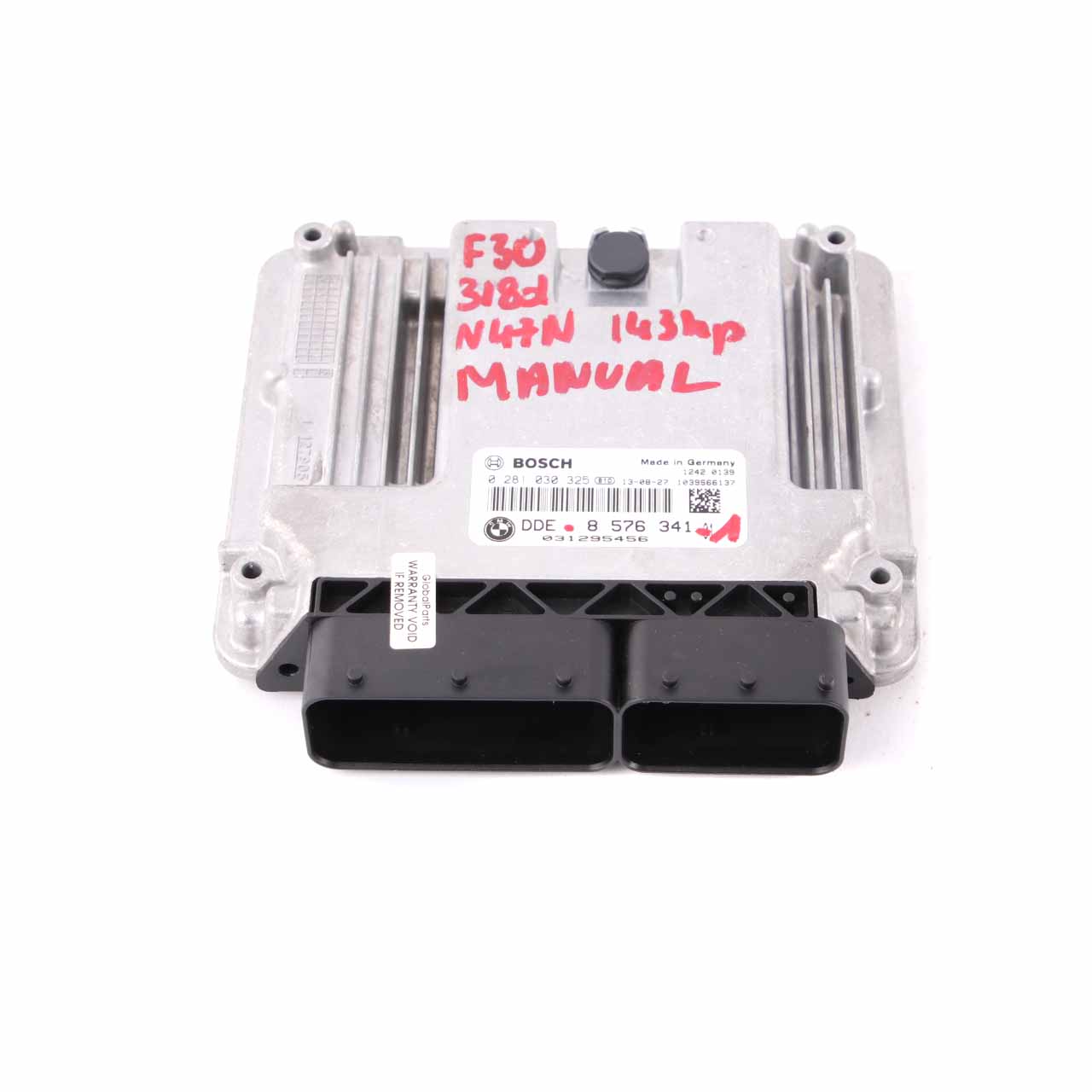 BMW F20 F21 F30 F31 118d 318d 143HP N47N Engine Control ECU DDE 8576341 Manual