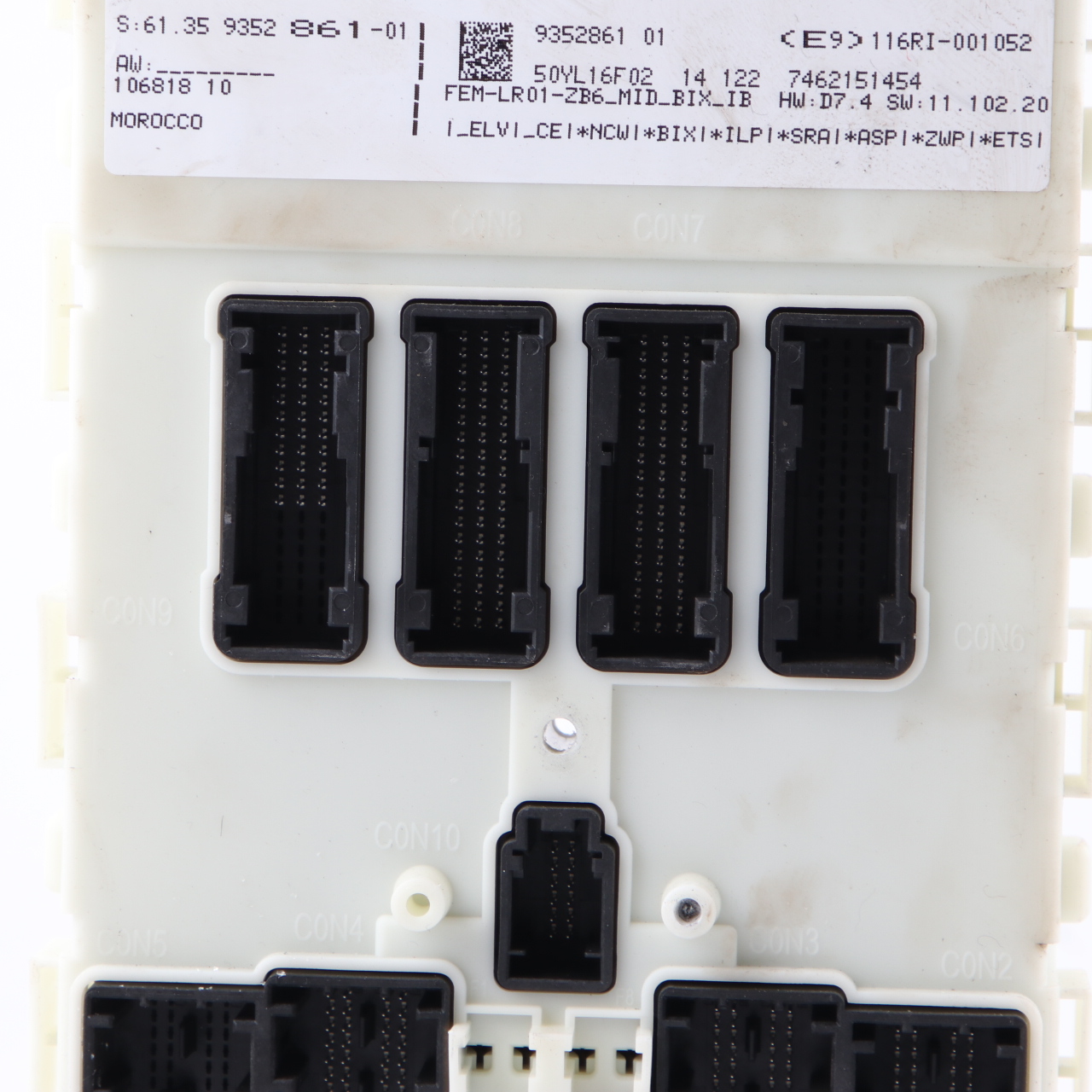 BMW F30 330dX 258HP N57N Control Unit Module ECU DDE 8577835 Key FEM Automatic