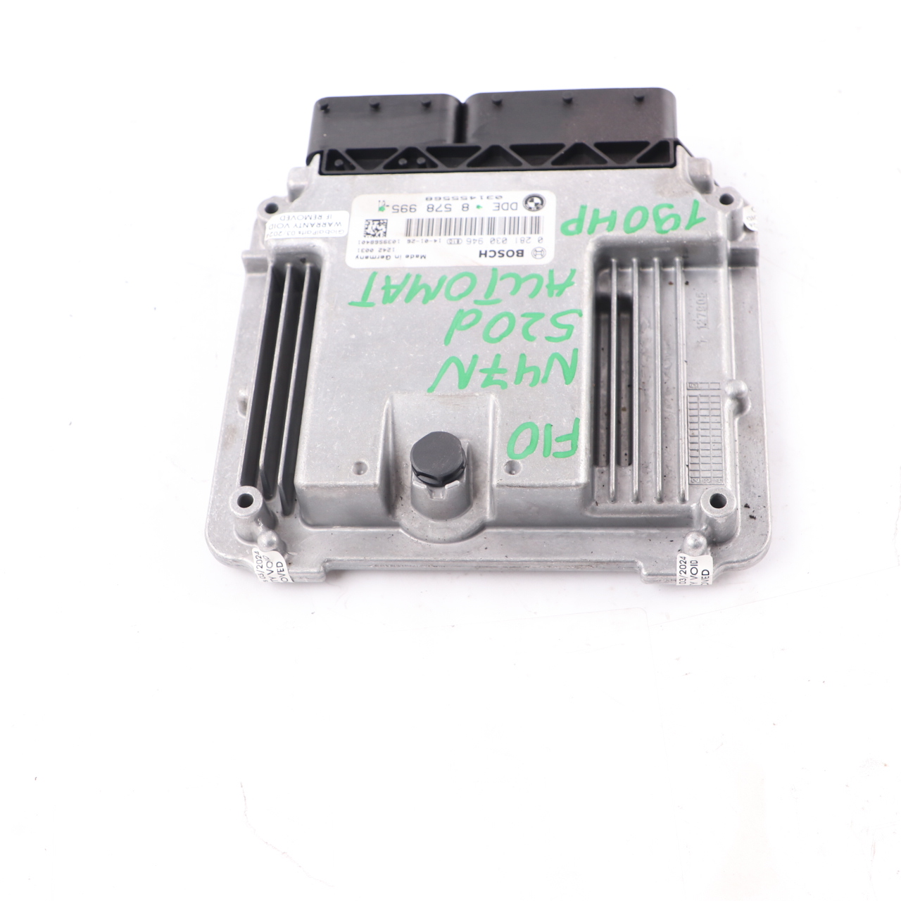 BMW F10 520d F20 120d F30 320d N47N 184HP Engine Unit ECU DDE 8578995 Automatic