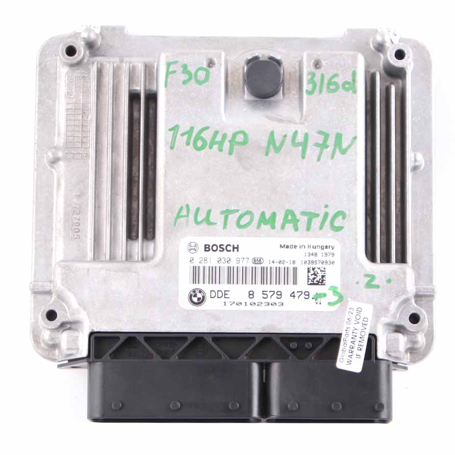 BMW F20 F21 F30 F31 116d 316d N47N 116HP ECU Kit DDE 8579479 Key FEM Automatic