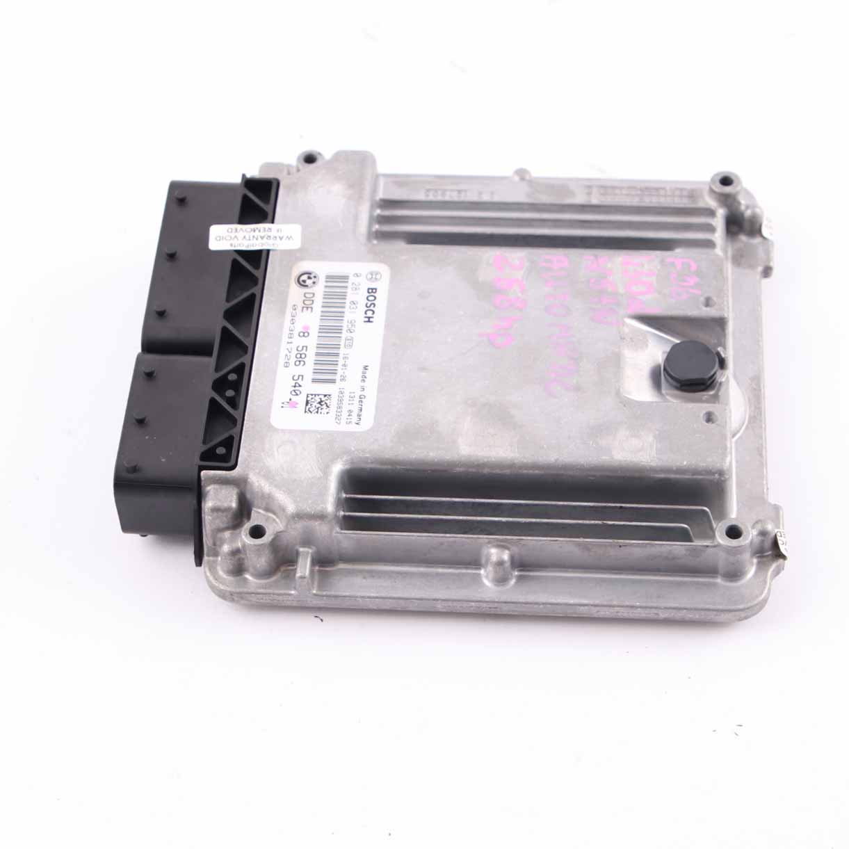 BMW F30 F32 LCI 330d 430d N57N 258HP Engine Control Unit Module ECU DDE 8586540