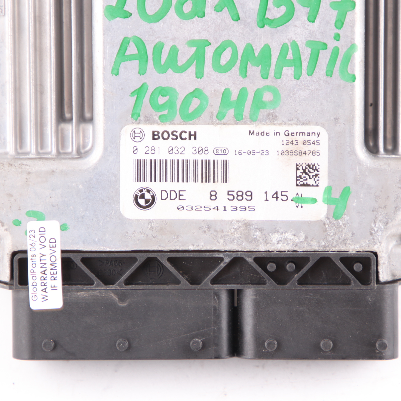 BMW X1 F48 2.0dX B47 190HP Engine Control Unit ECU Kit DDE 8589145 Key Automatic