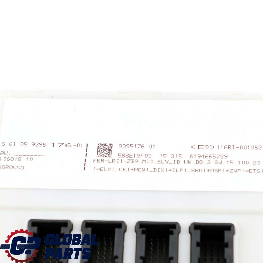 BMW 1 3 F20 F30 LCI 118d 318d B47 Engine ECU Kit DDE 8591073 FEM + Keys Manual