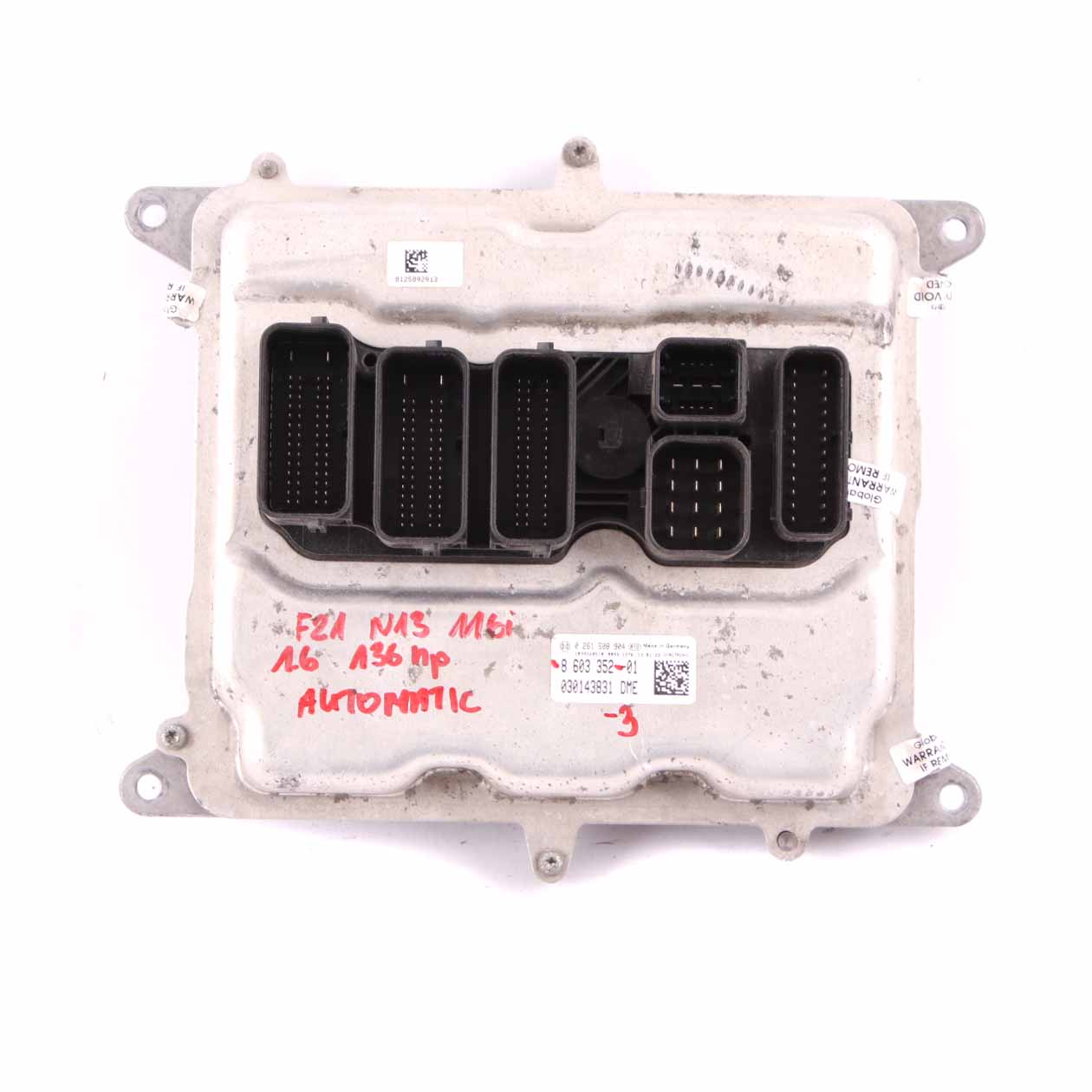 BMW F20 F30 116i 316i N13 Engine ECU KIT DME 8603352 + FEM + Key Automatic