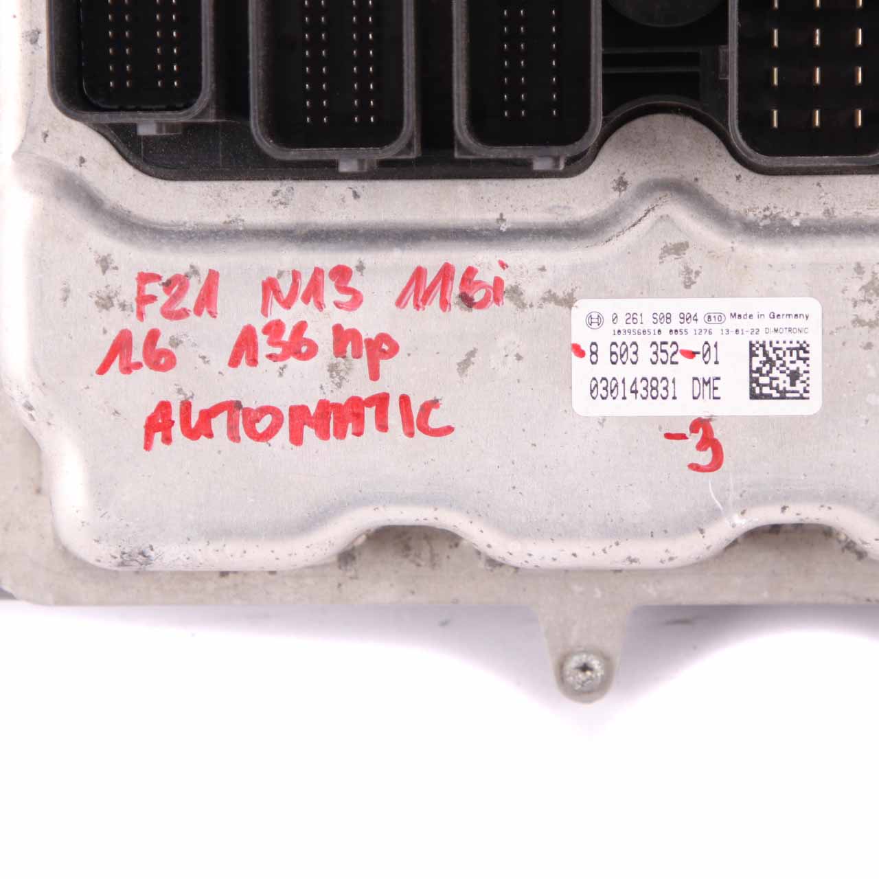 BMW F20 F30 116i 316i N13 Engine ECU KIT DME 8603352 + FEM + Key Automatic