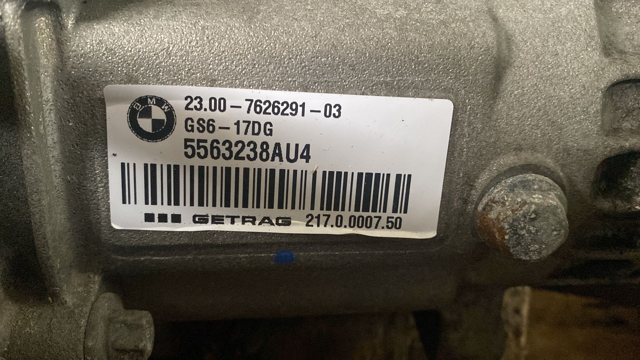 BMW E81 E87 LCI E90 118d 318d N47 Manual Gearbox GS6-17DG START STOP WARRANTY