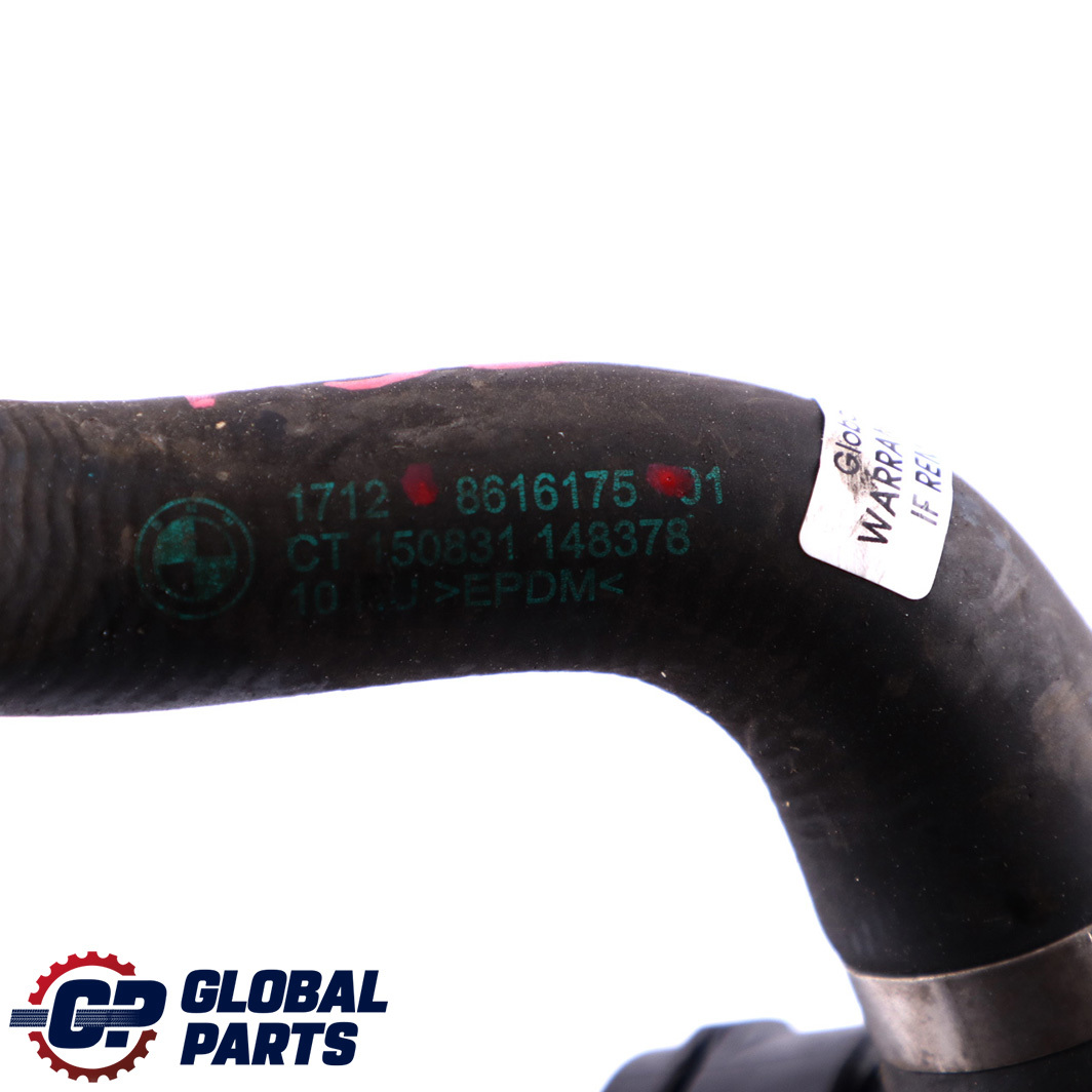 BMW 3 F30 LCI 330e Hybrid Water Coolant Thermostat Hose Pipe Line 8616175