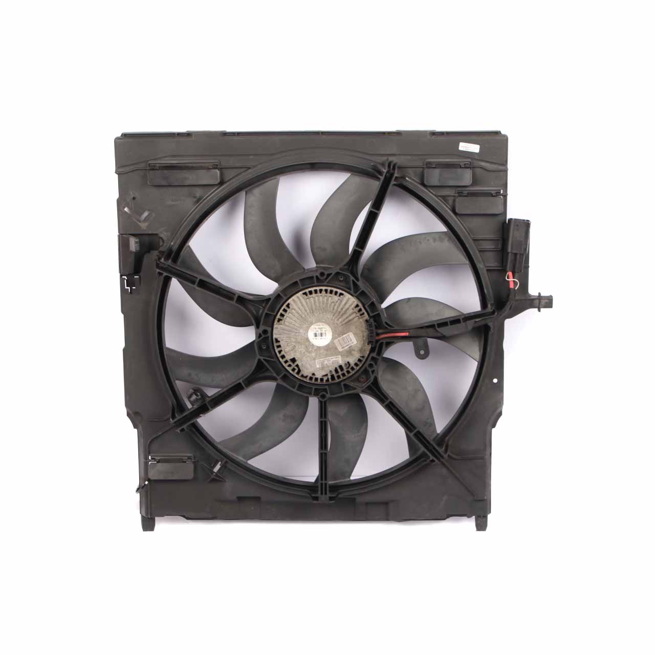 BMW X5 E70 Radiator Fan M57N2 N55 N57 Cooling Fan Shroud Housing 850W 7795757