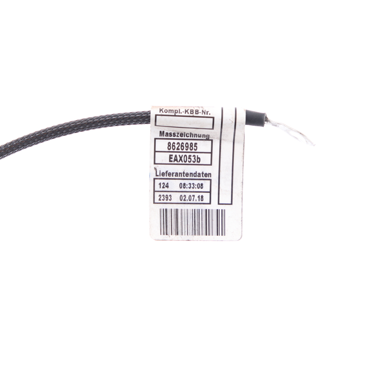 BMW i3 I01 Hybrid Electric Earth Ground Cable Line Strap Battery Lead 8626984