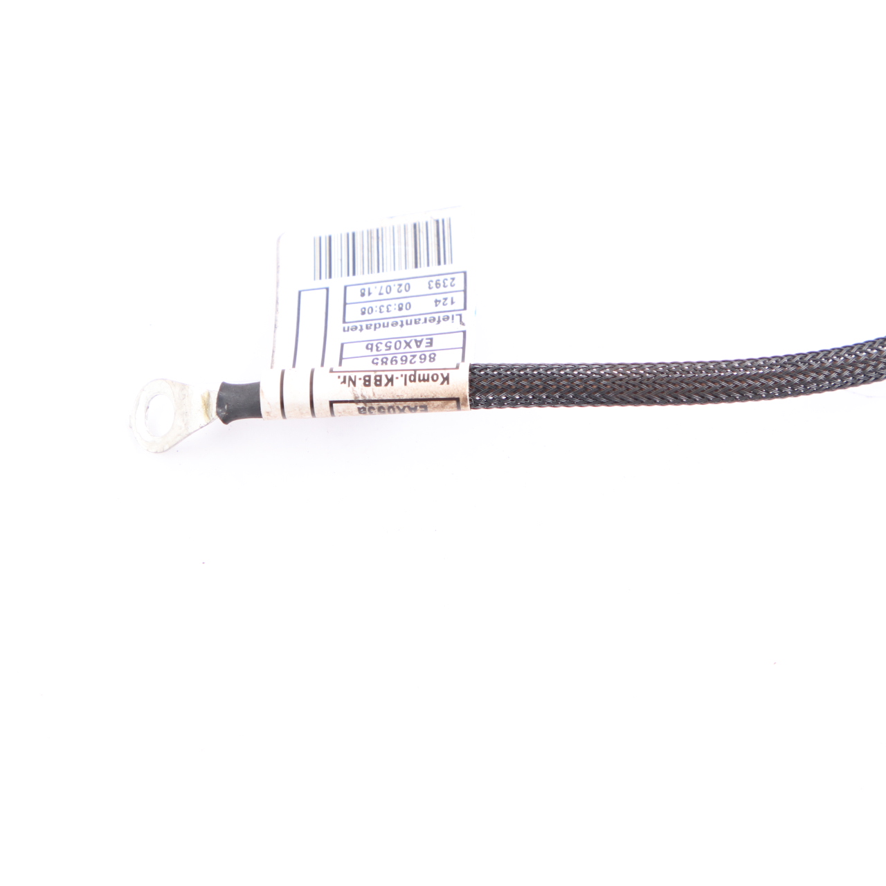 BMW i3 I01 Hybrid Electric Earth Ground Cable Line Strap Battery Lead 8626984