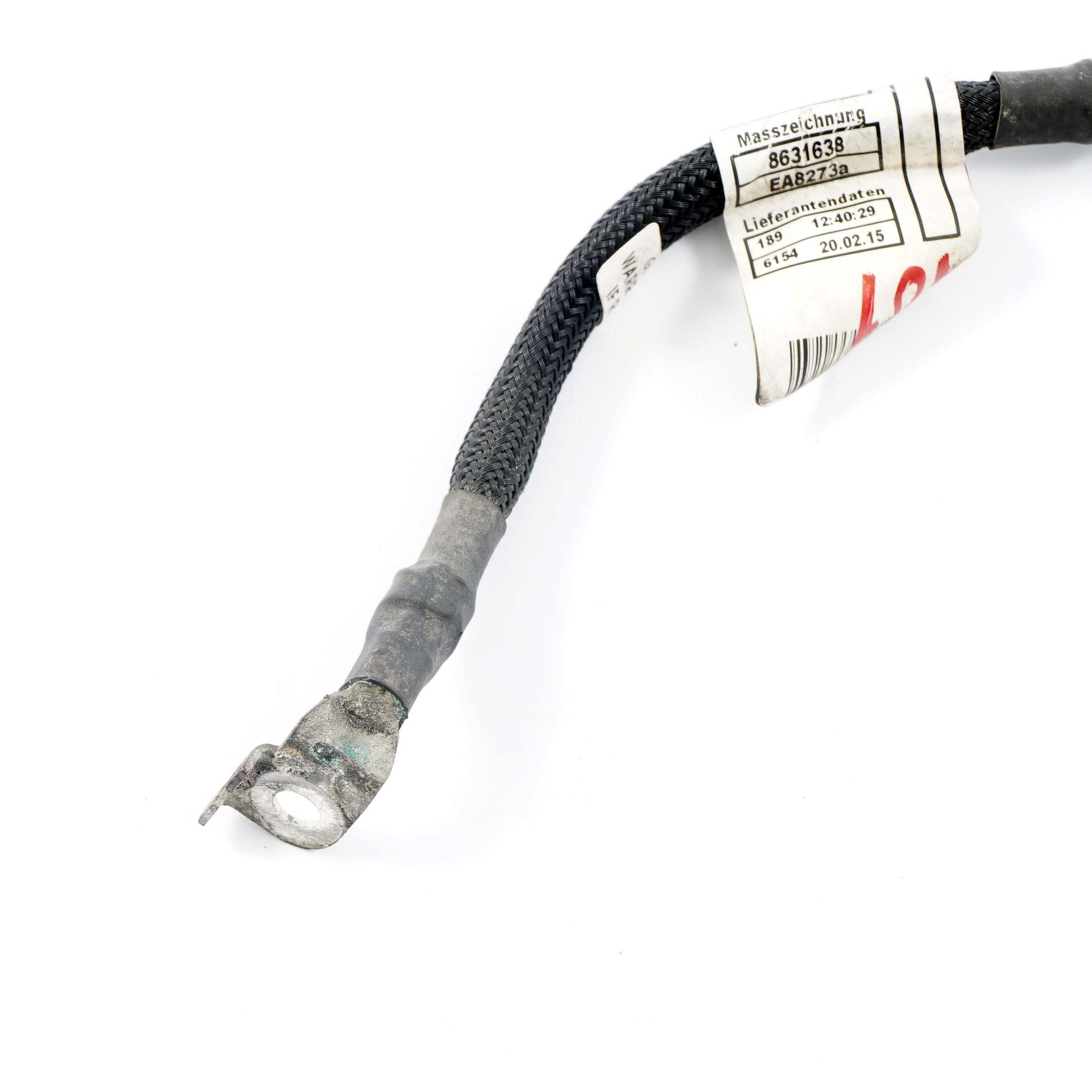 Earth Ground Cable BMW i3 I01 Battery Starter Terminal Wiring 8631637