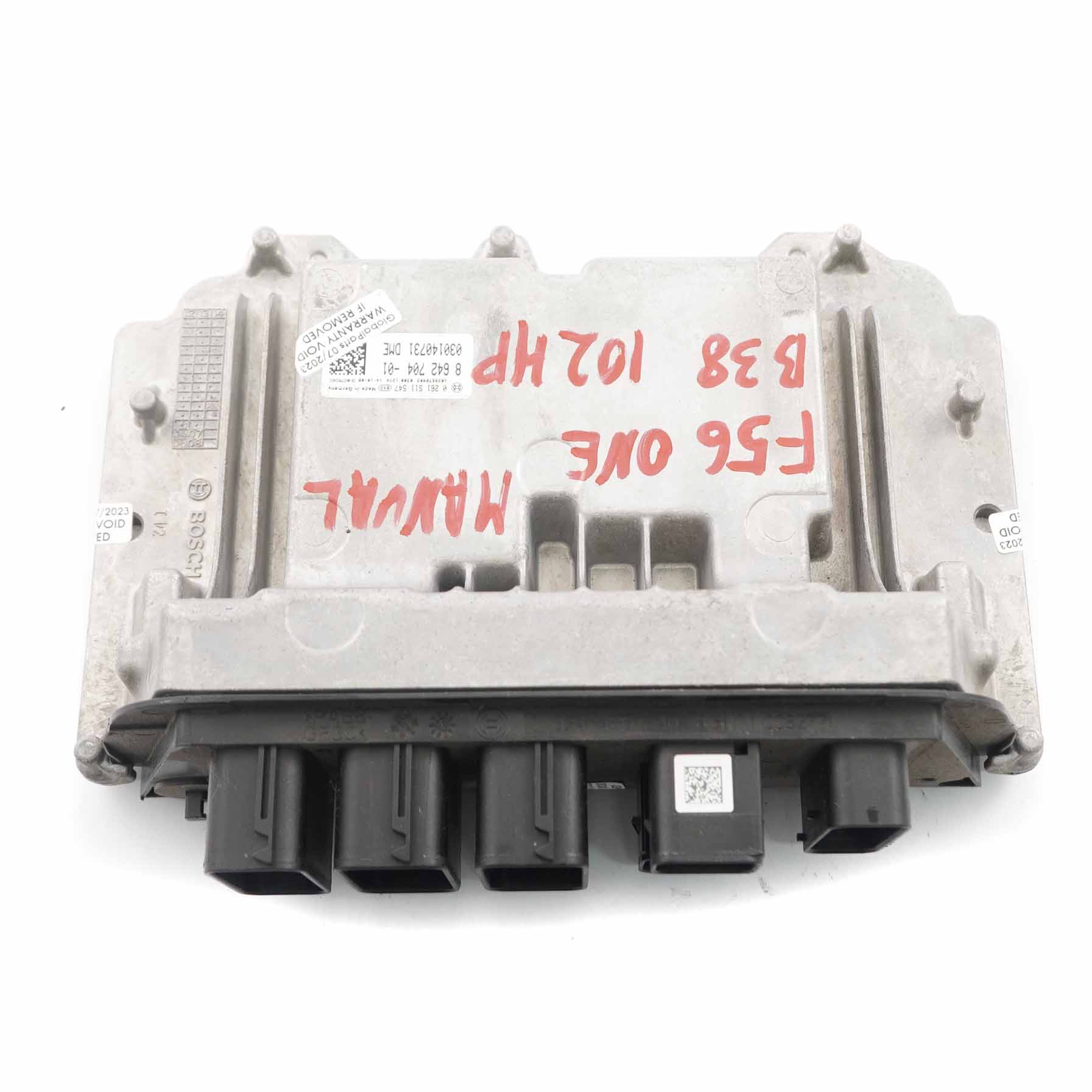 Mini One F56 B38 102HP Petrol Engine ECU Control Unit DDE 8642704 Manual