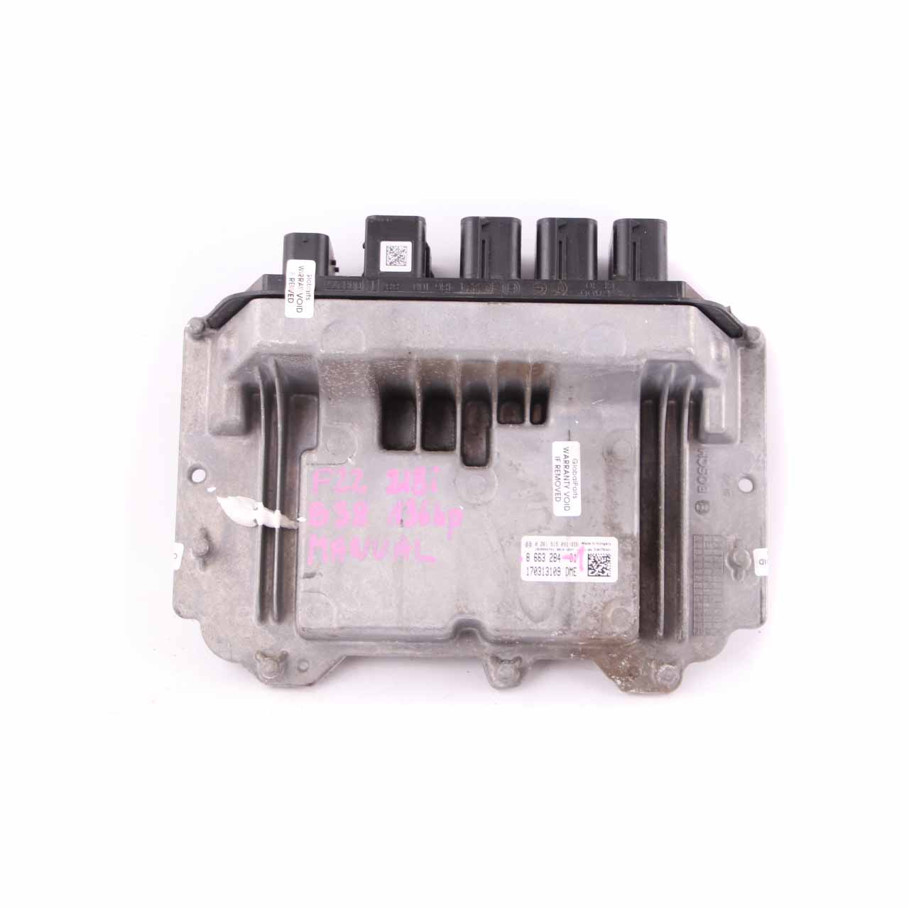 BMW F20 F30 F31 LCI 118i 318i B38 ECU Basic DME Control Unit 8663284 Manual