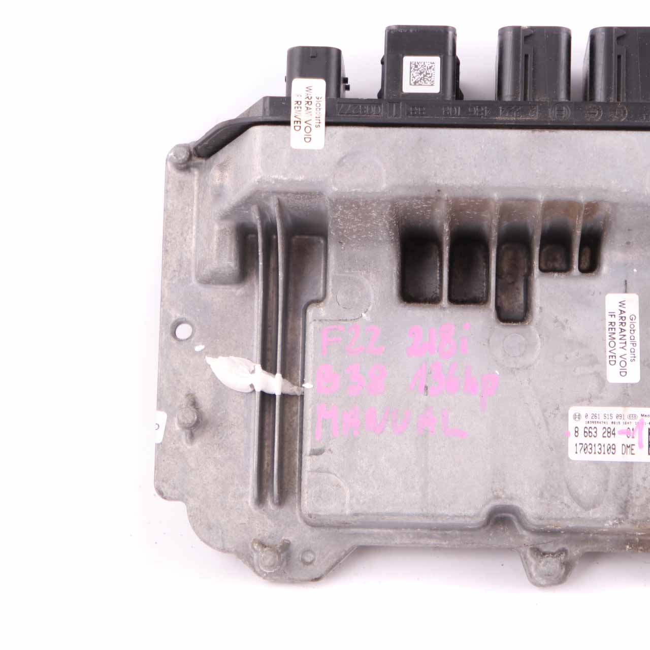 BMW F20 F30 F31 LCI 118i 318i B38 ECU Basic DME Control Unit 8663284 Manual