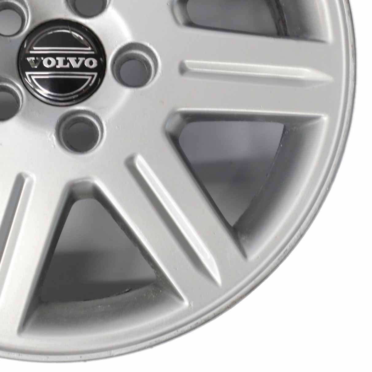 Volvo C30 S40 V50 Silver Alloy Wheel Rim 16" ET:52,5 6,5J 7 Spoke 8665466